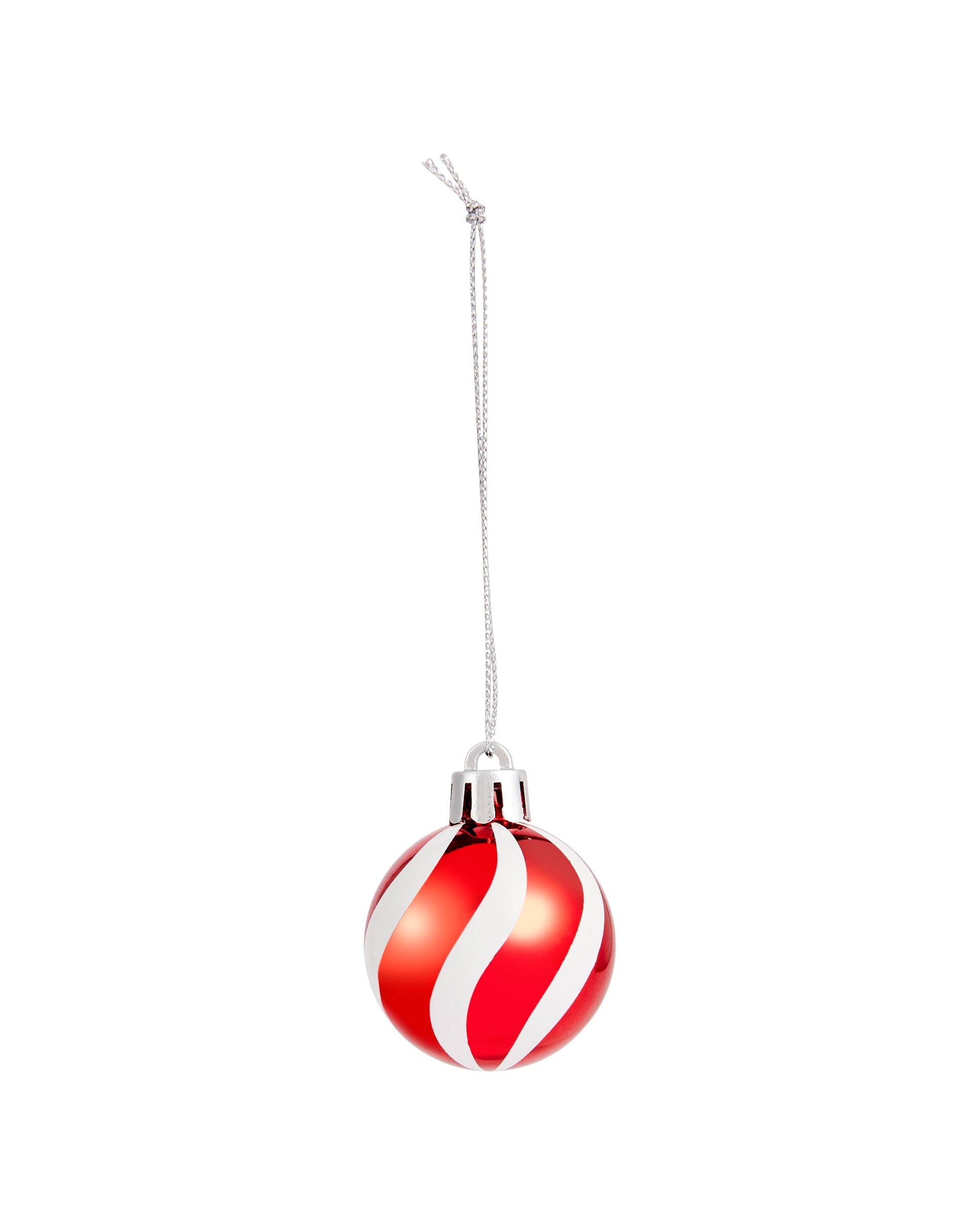 3 36 Pack 4cm Candy Cane Baubles, 3 of 7