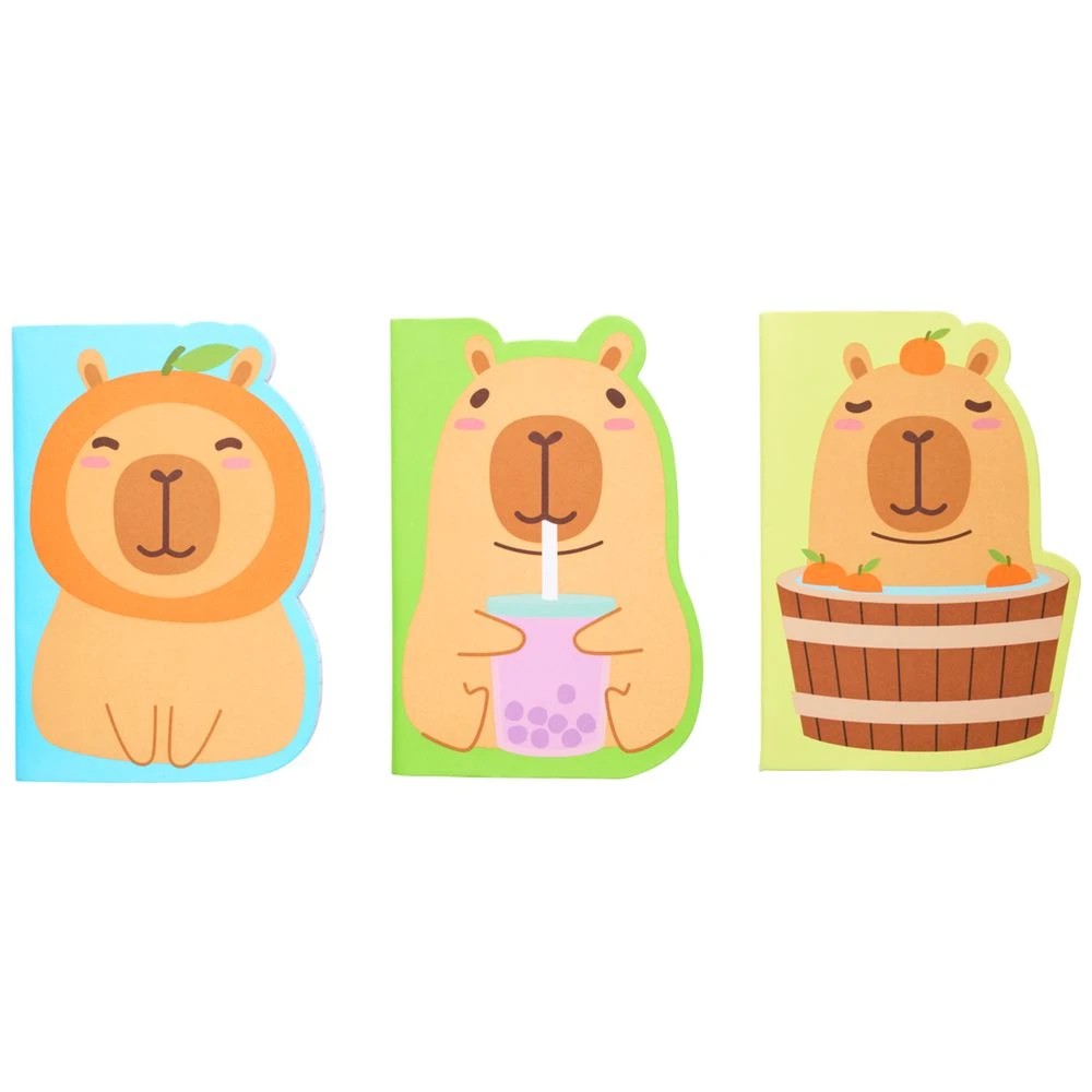2 Capybara A6 Notebook 32 Page 3 Pack, 2 of 3