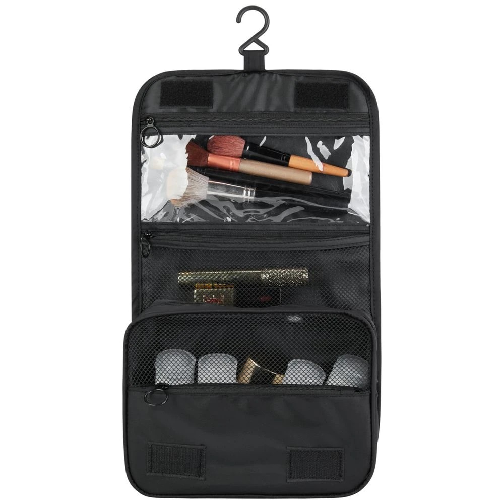 5 J.Burrows Hanging Toiletry Bag Black, 5 of 7