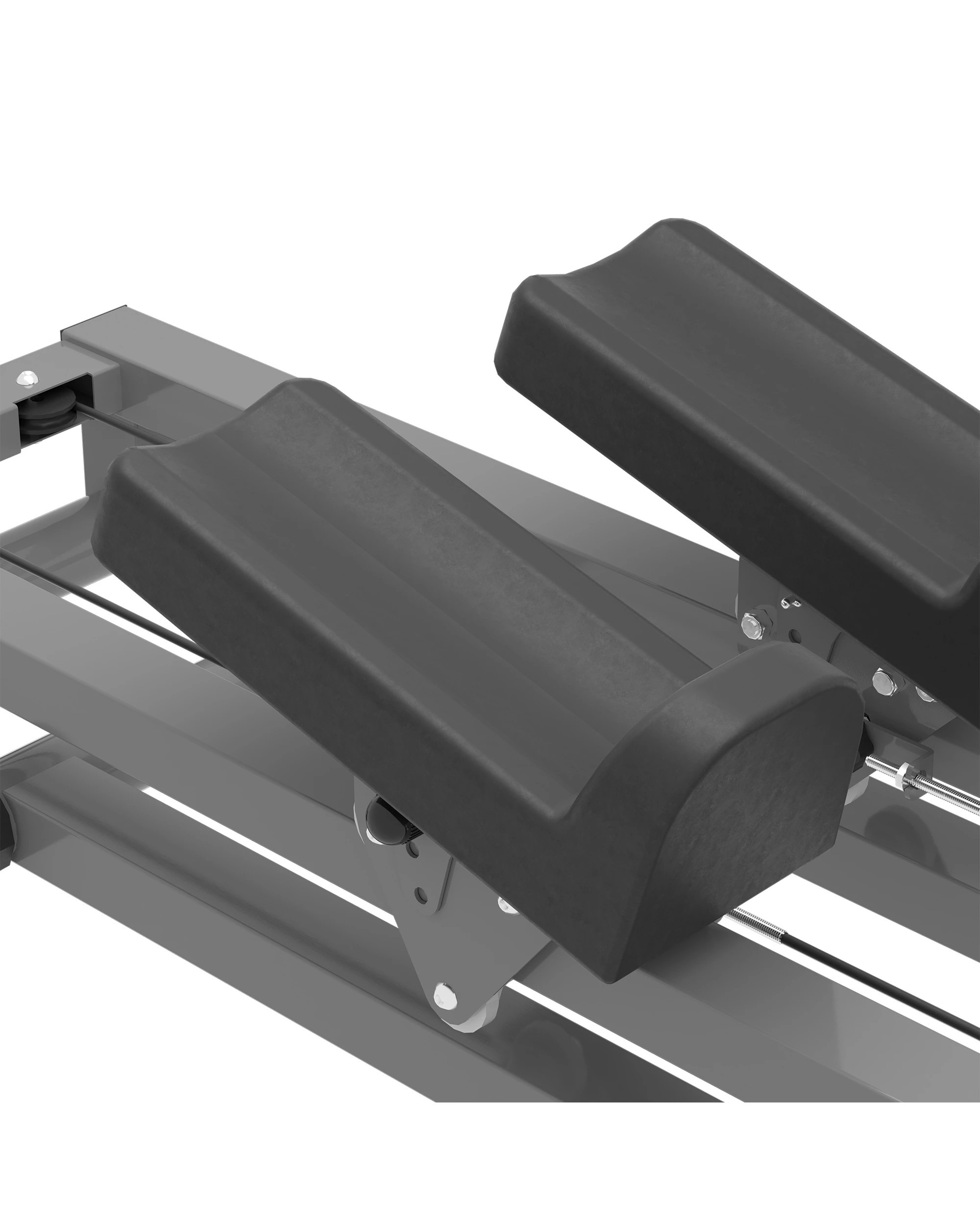 2 Advwin 3-in-1 Spine Twist Stretcher Waist Home Gym Crawling Workout Machine - Grey, 2 of 6