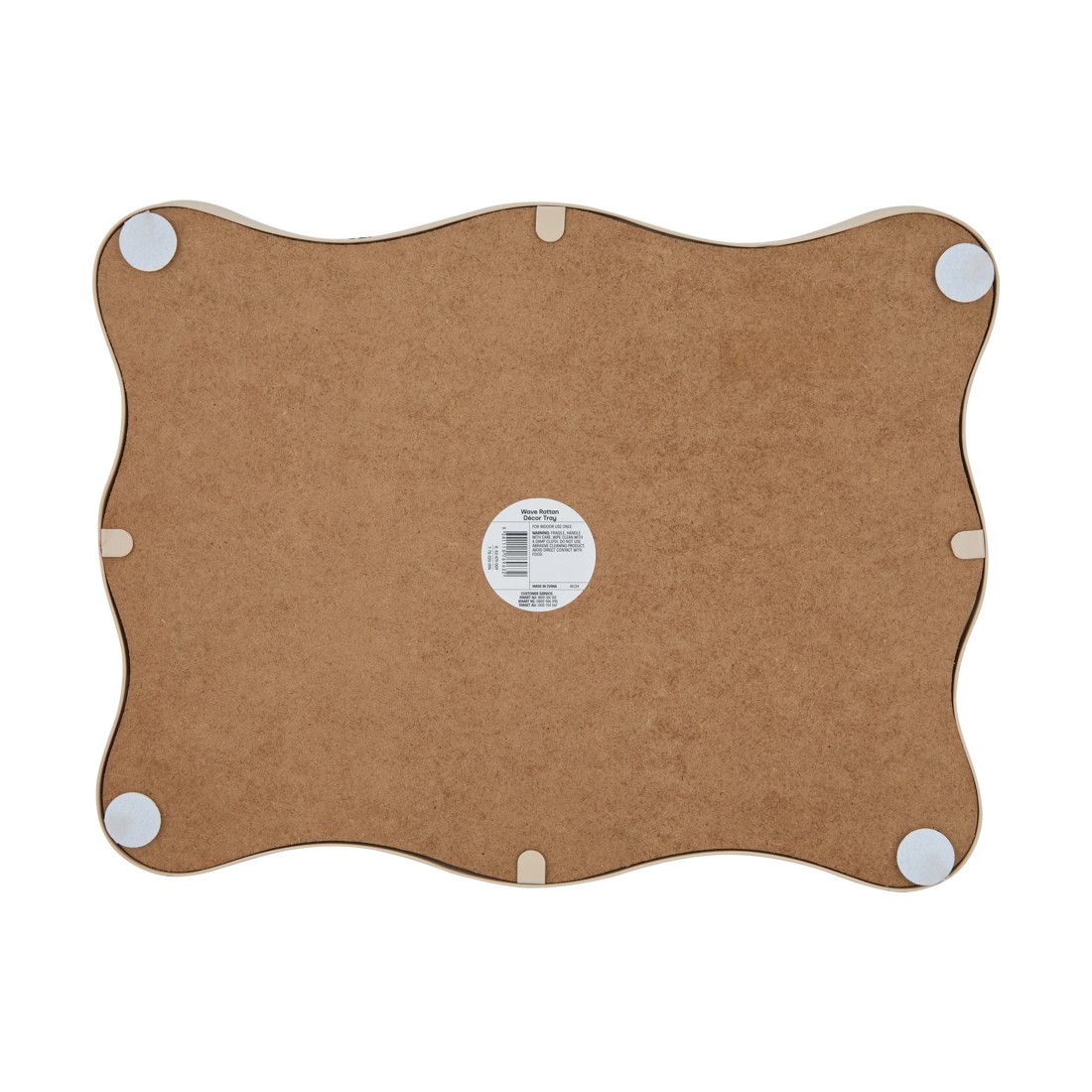 6 Wave Rattan Decor Tray, 6 of 6