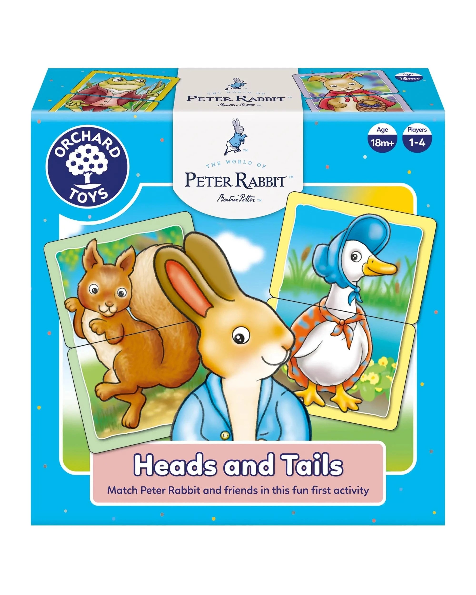 1 Peter Rabbit Heads and Tails Game, 1 of 6
