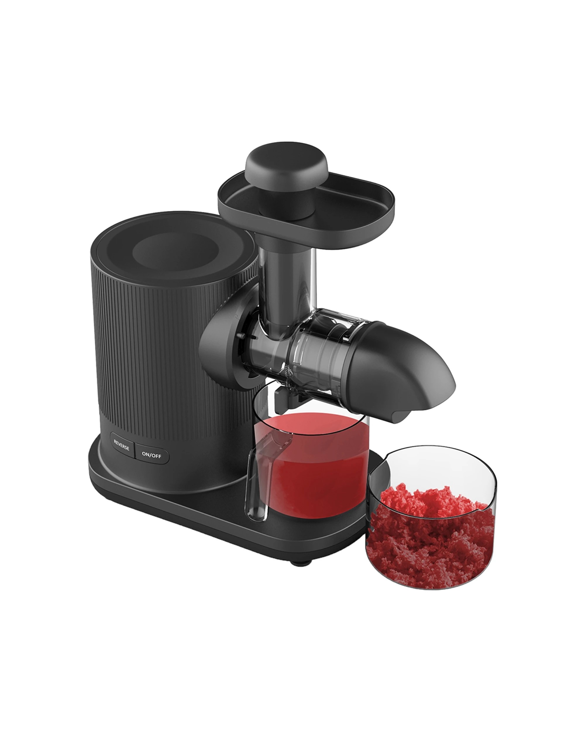 3 Lennox 36.5cm Cold Press Slow Juicer/fruit/juice Healthy Drink Maker 150w - Black, 3 of 9