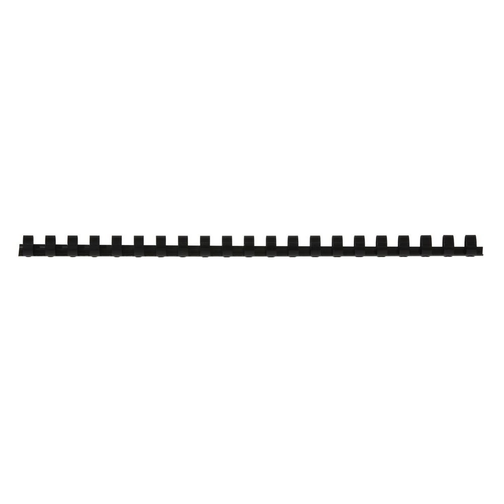 3 GBC Binding Comb 21 Loop Plastic 12mm Black 25 Pack, 3 of 3