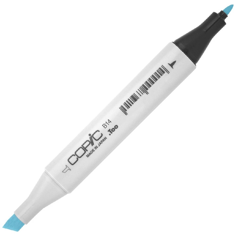 1 Copic Classic Original Dual Nib Marker B14 Light Blue, 1 of 3