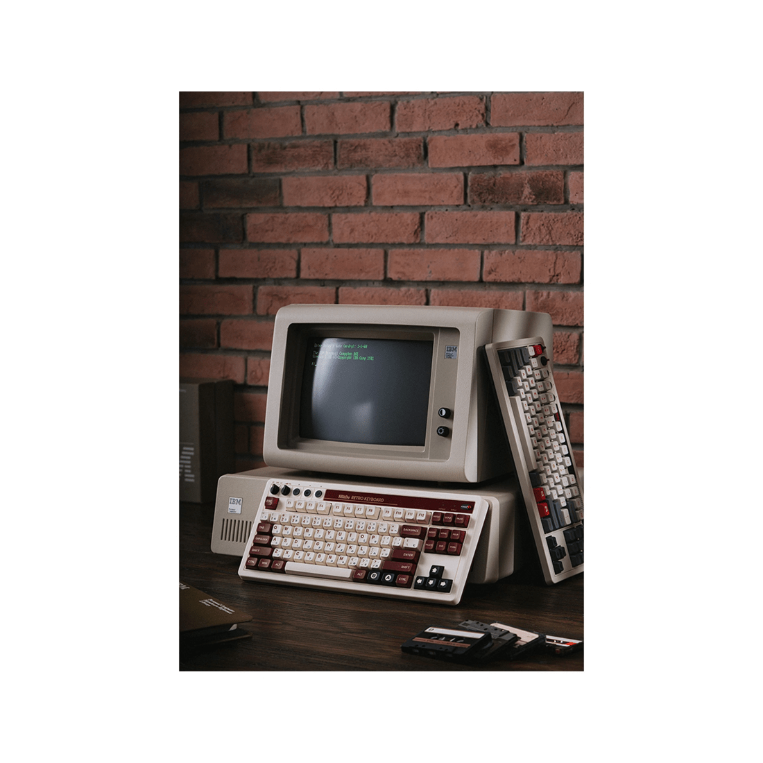 10 8bitdo Retro 87-key Mechanical Gaming Keyboard For Android Windows Fami Edition - White, 10 of 10