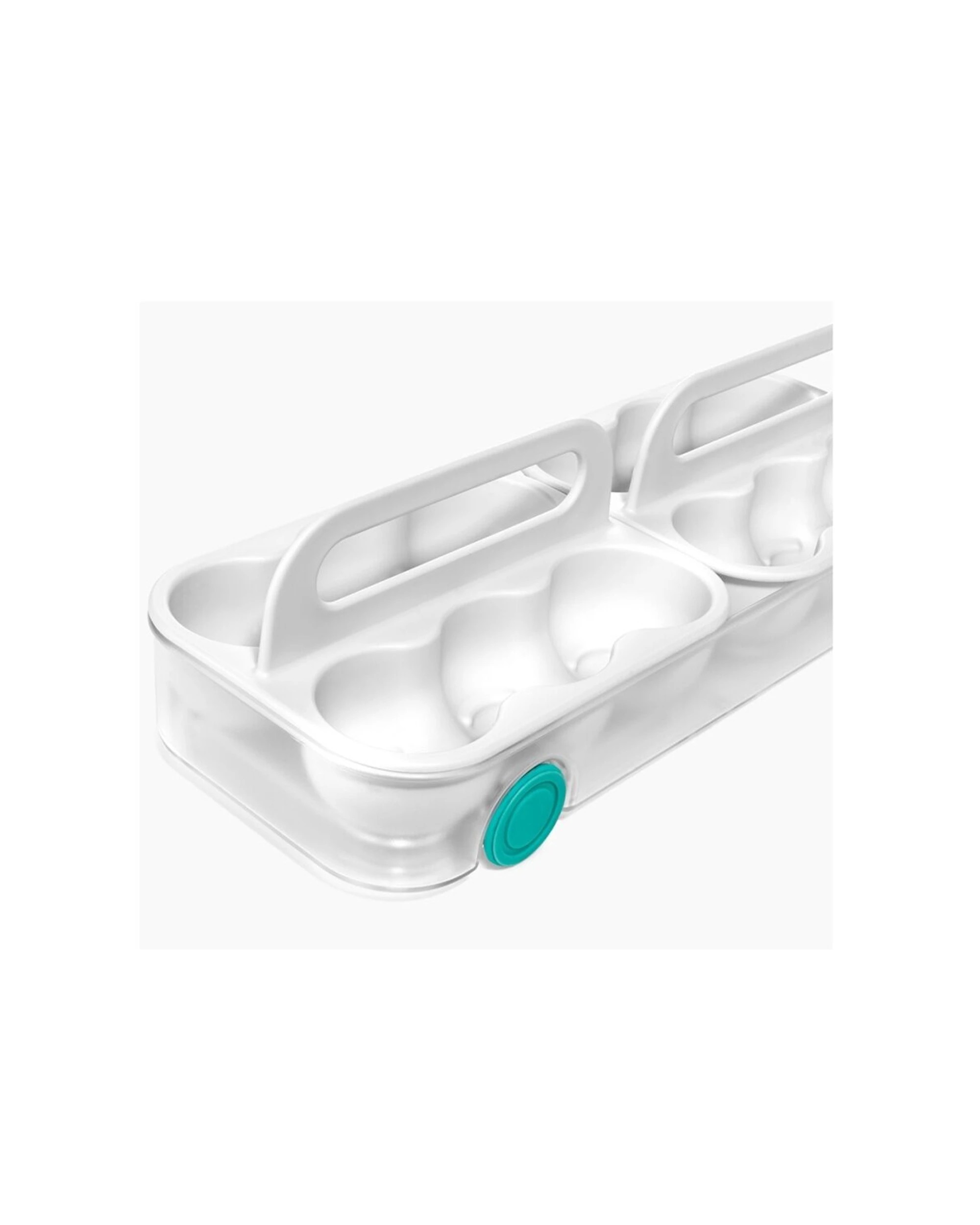 6 Joseph Joseph FridgeStore 12 Egg Holder Kitchen Organizer Caddy Vacuum Insulated - White, 6 of 7
