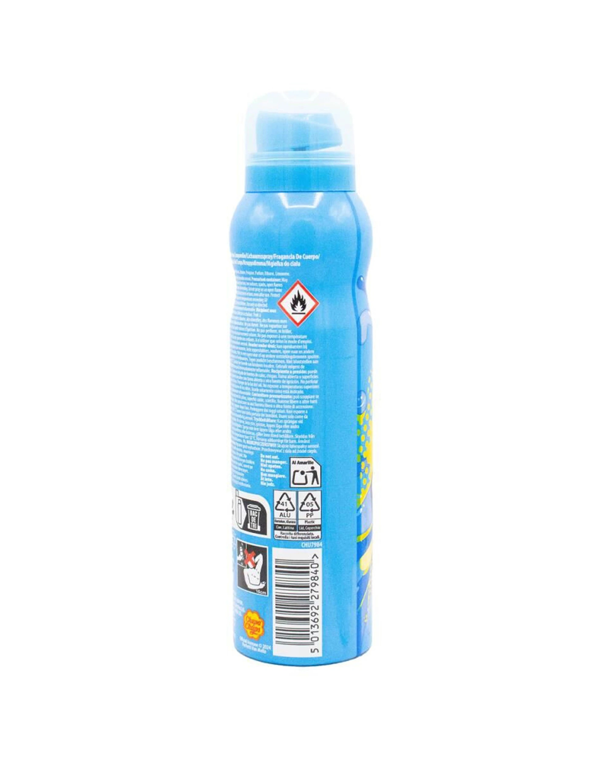 3 Chupa Chups Body Spray Mist Pineapple Coco Splash Sweet Fragrance 150ml - Blue, 3 of 3