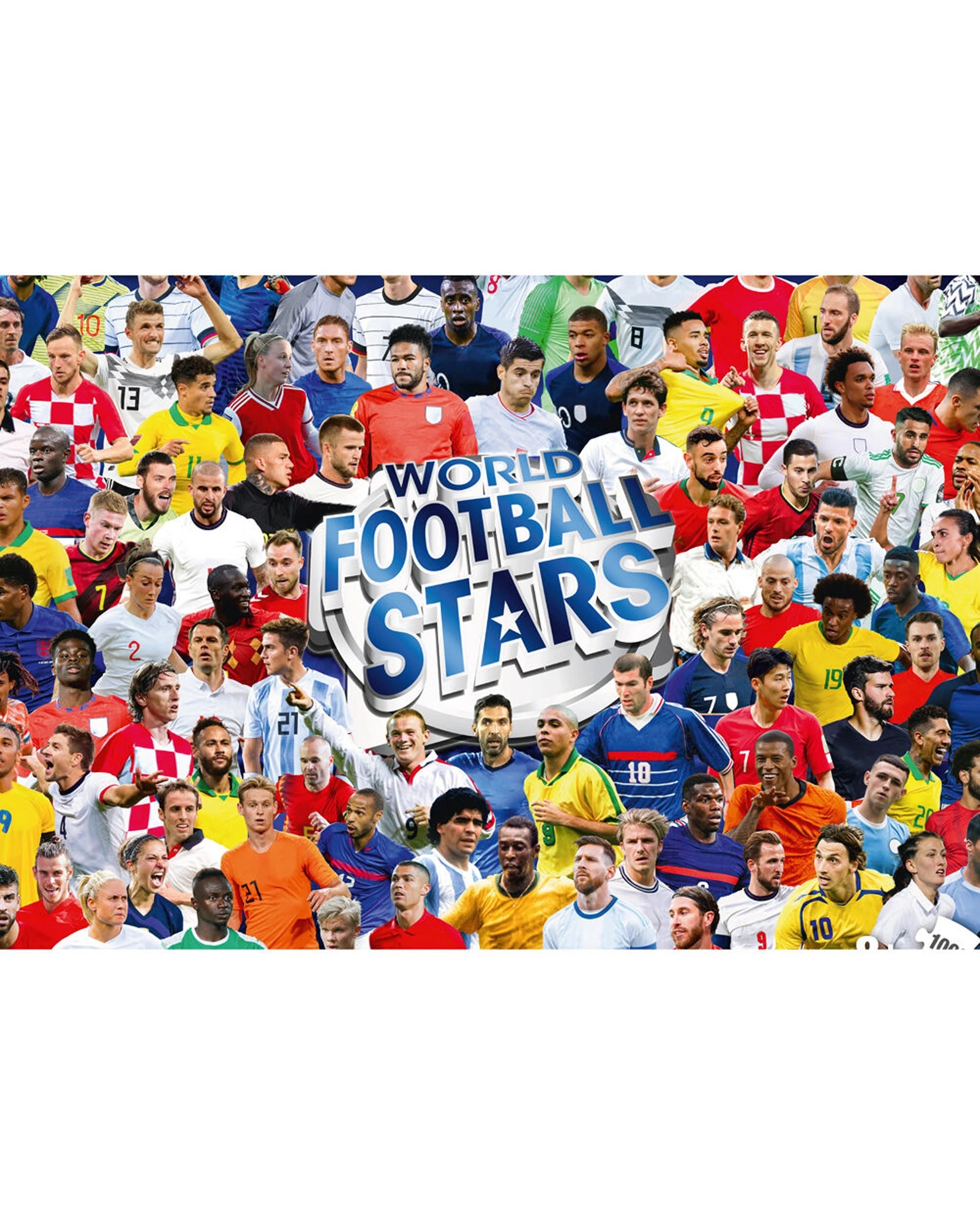 7 World Football Stars 1000 Piece Jigsaw Puzzle, 7 of 7