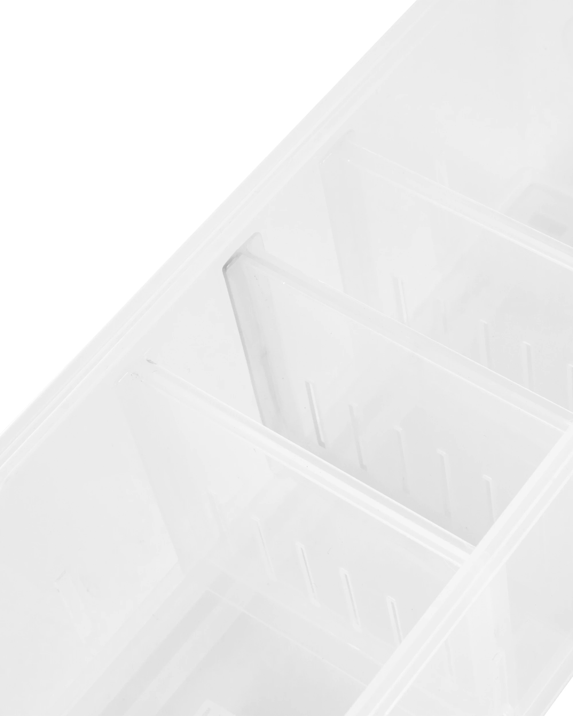 4 High Stackable Roller Storage - Clear, 4 of 8