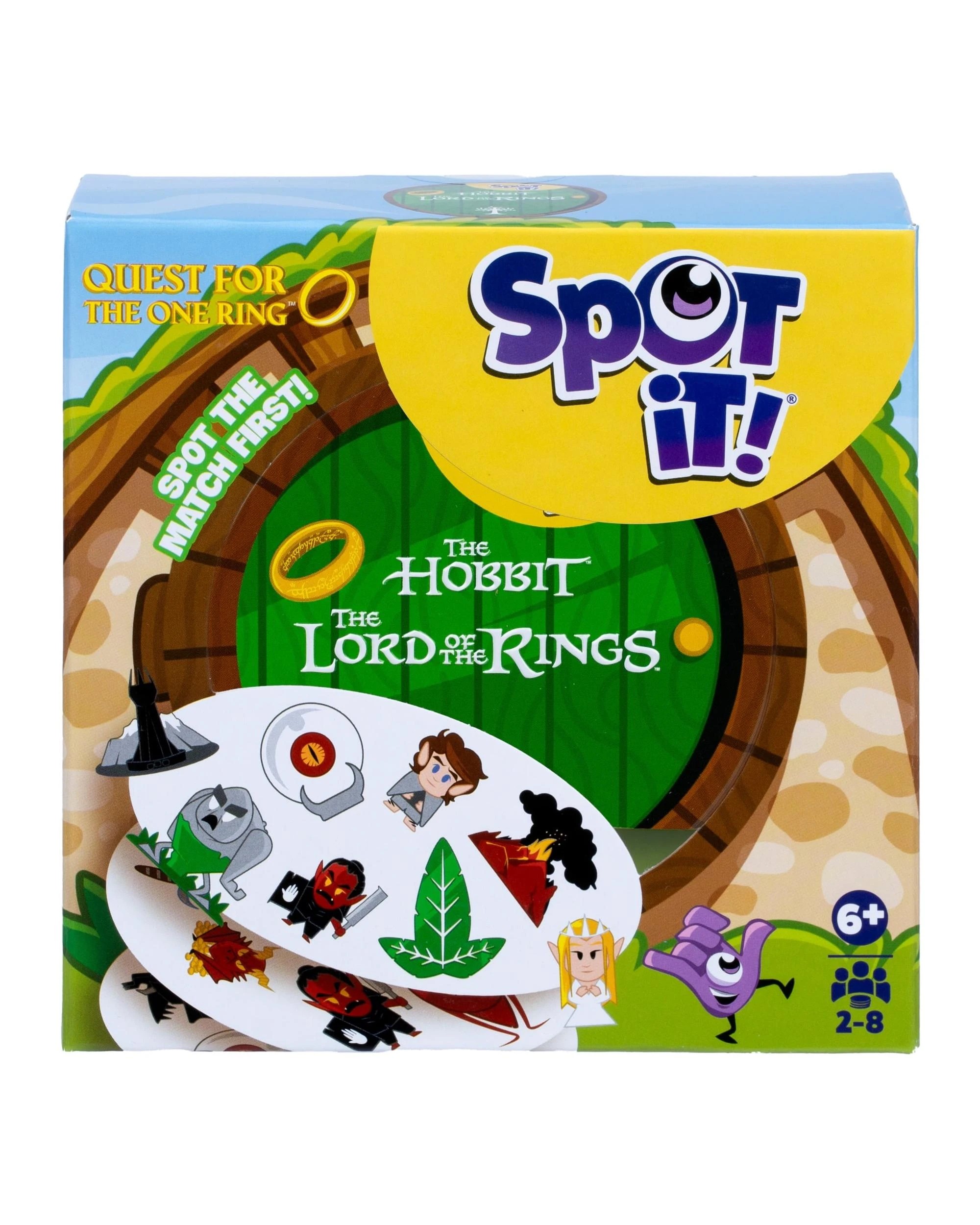 3 Spot It! The Lord of the Rings Quest for The One Ring Card Game, 3 of 8