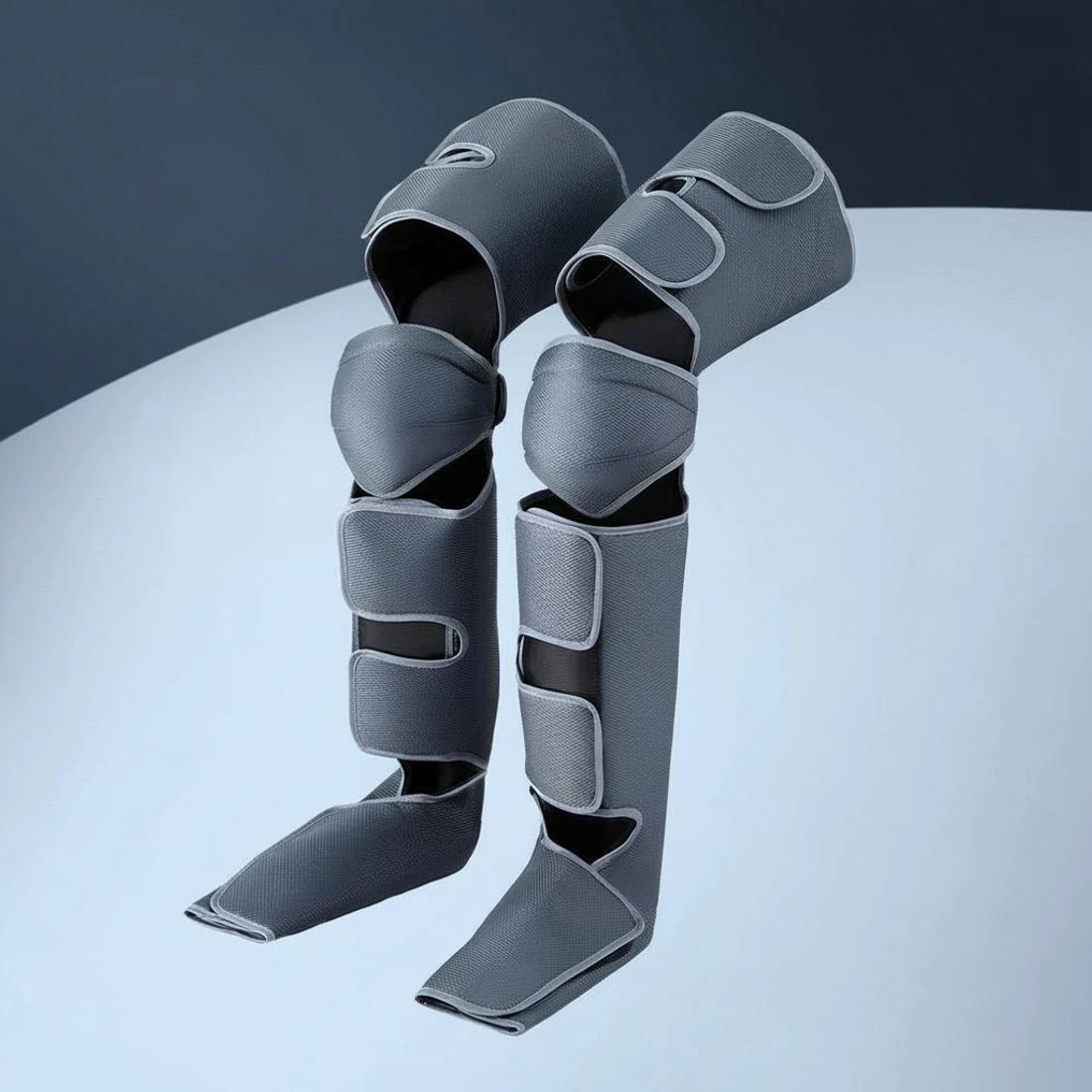 7 Livemor Foot Massager Leg Knee Massager with Air Compression 3 Massage Modes Heating - Black, 7 of 7