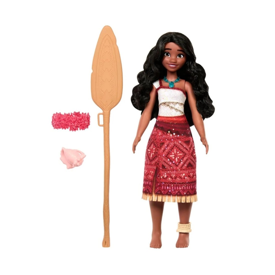 2 Disney Moana 2 Singing Adventure Moana Doll and Accessories Playset, 2 of 9