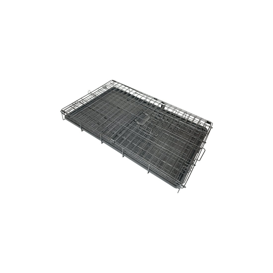 6 Superior Pet Essentials Foldable Dual Door Dog Training Crate 36 Inch 91x57x64cm
 - Black, 6 of 6