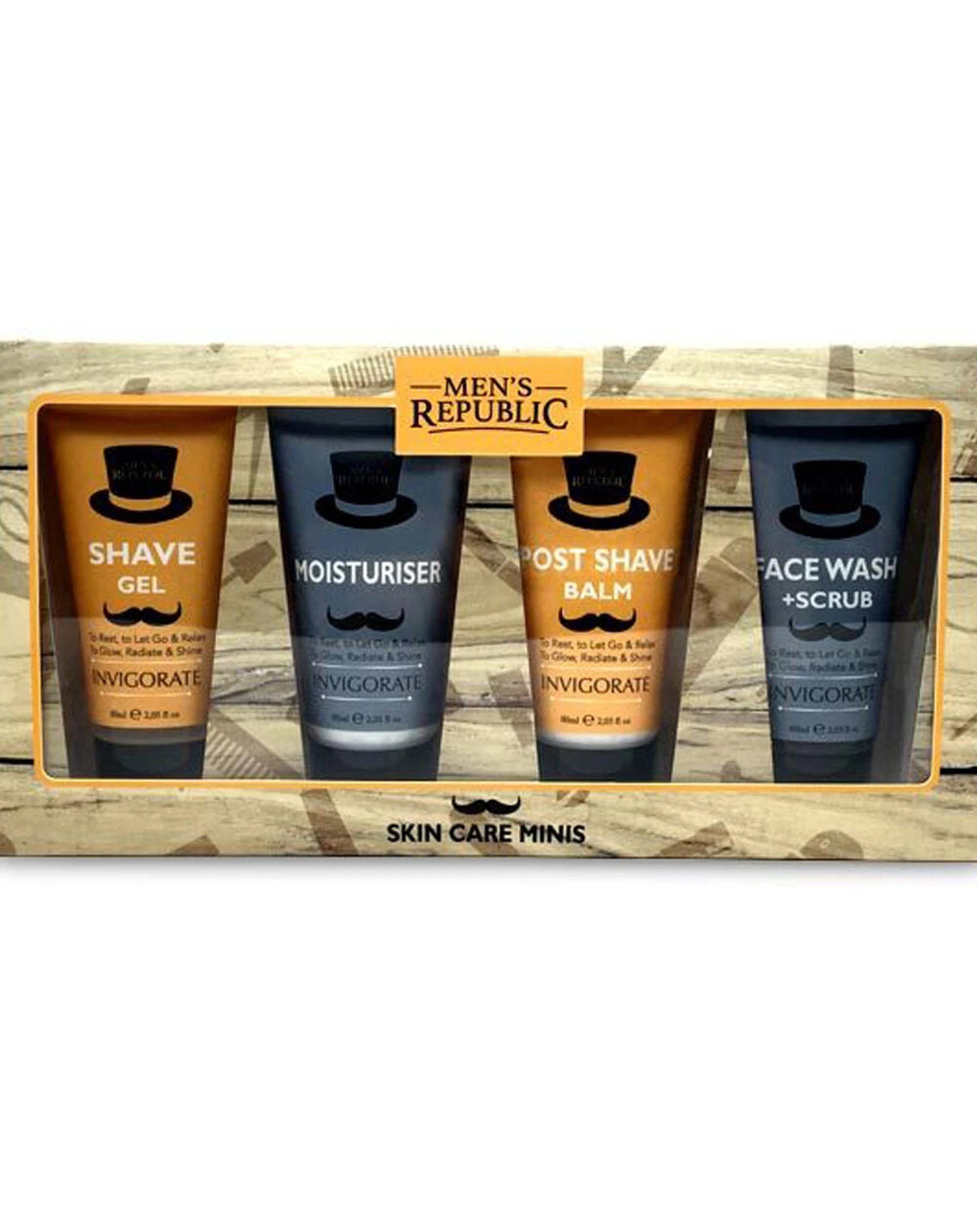3 Men's Republic Grooming Kit Skin Care Gift Box Set - Multi, 3 of 3