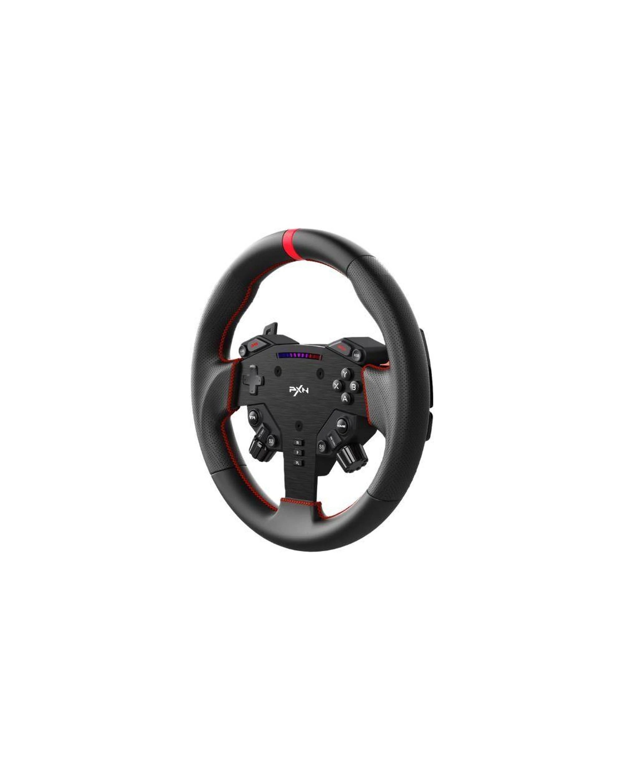 5 PXN W AS 280mm Racing Steering Wheel with LED RPM and Quick Release, 5 of 6