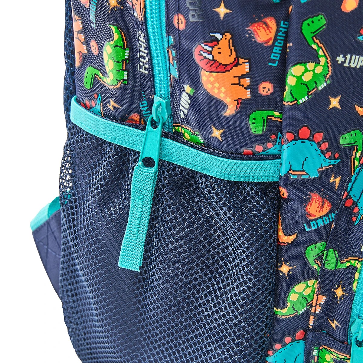 9 Junior Backpack - Dino Gamer, Navy, 9 of 10