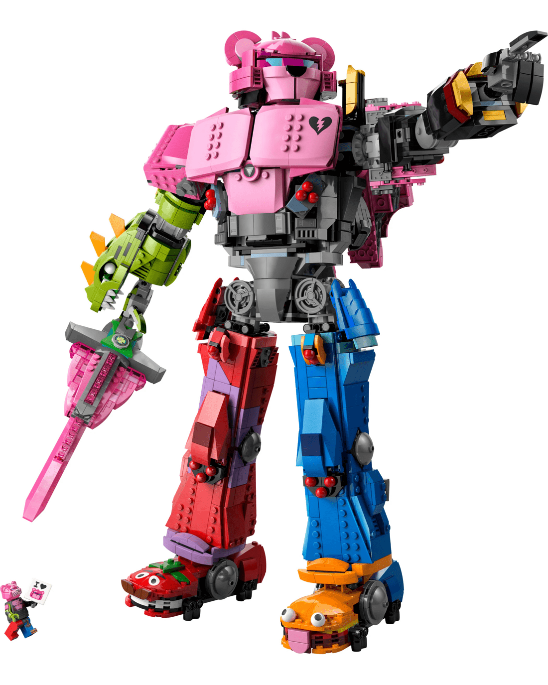 2 LEGO Fortnite Mecha Team Leader 77078, 2 of 10