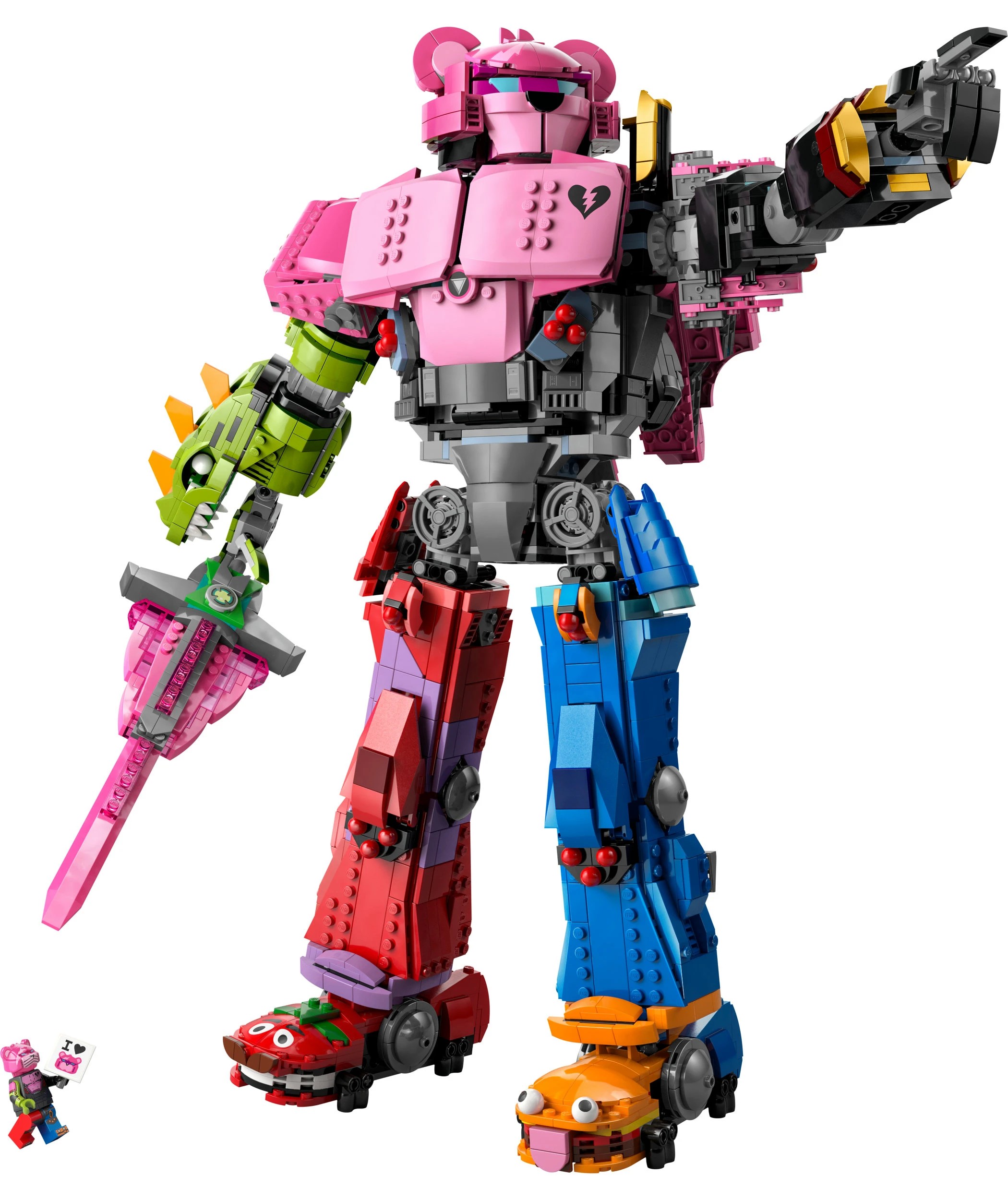 2 LEGO Fortnite Mecha Team Leader 77078, 2 of 10