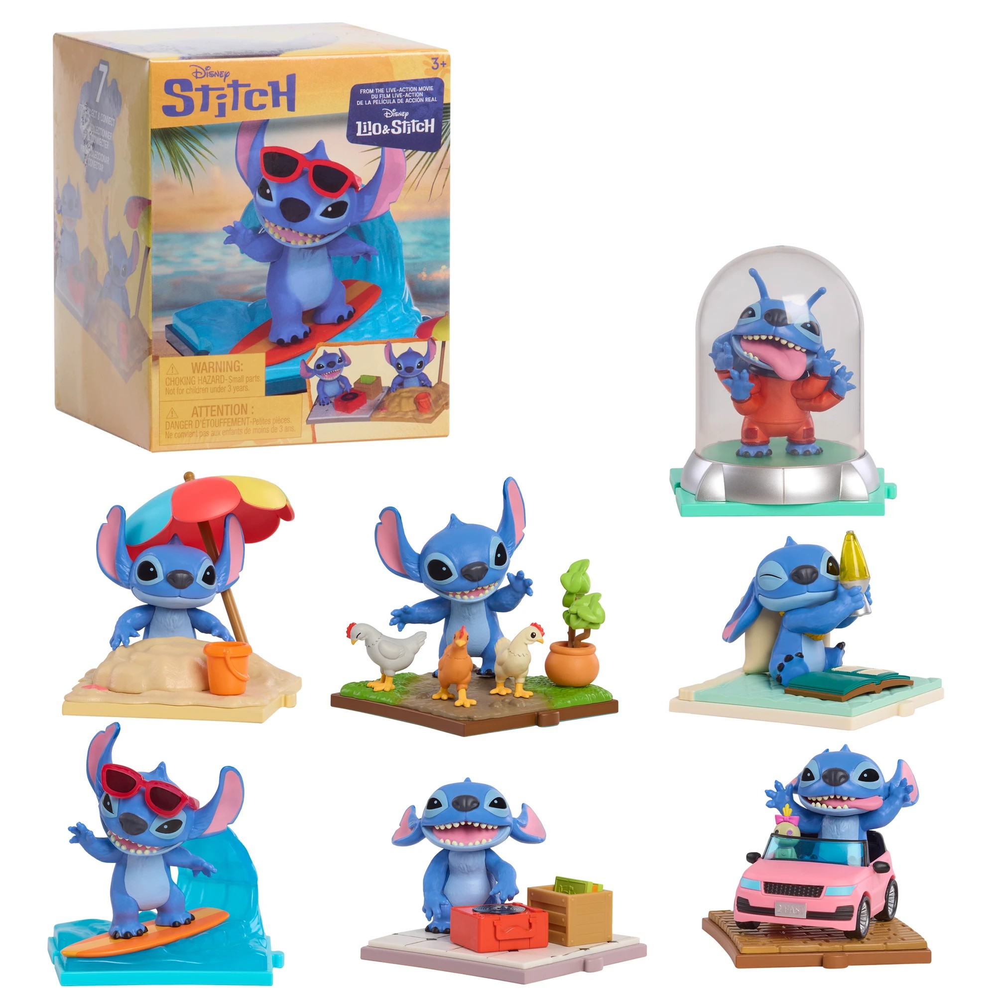 1 Disney Stitch Movie Time Collectible Figure - Assorted
 - Multi, 1 of 4