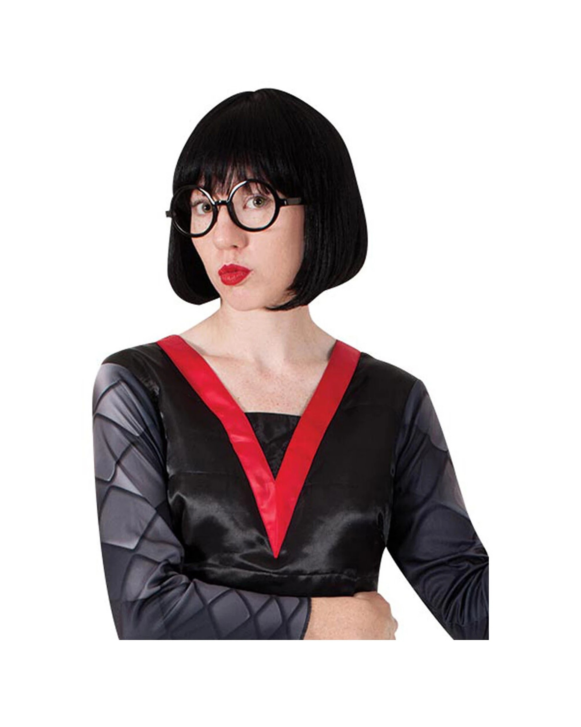 2 Disney Edna Mode Deluxe Womens Dress Up Costume Size M - Black, 2 of 3