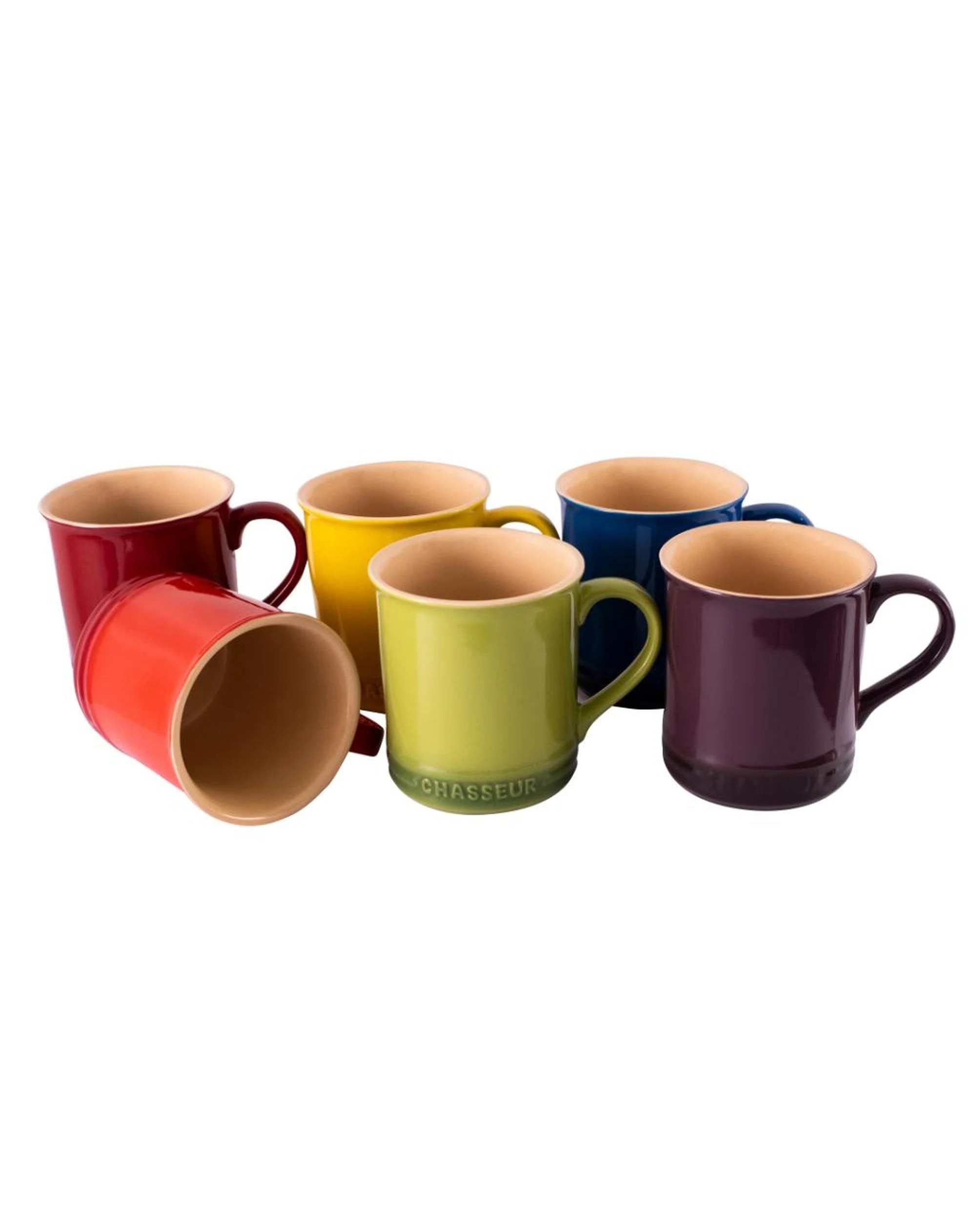 1 Chasseur Macaron Vivid 6 Piece Mug Set - Multi, 1 of 1