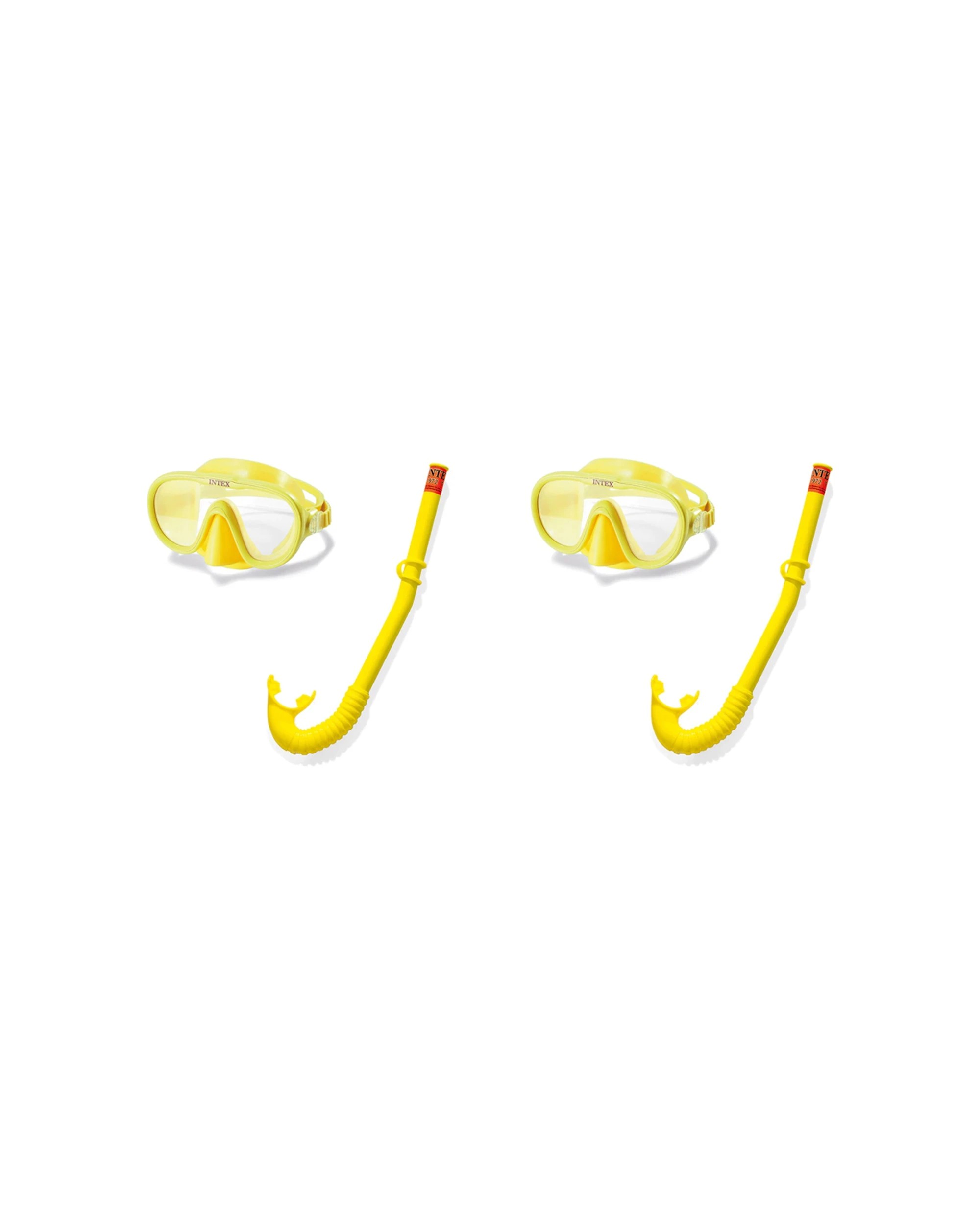 1 Intex 2PK Aqua Flow Play Adventurer Swim Set - Yellow, 1 of 2