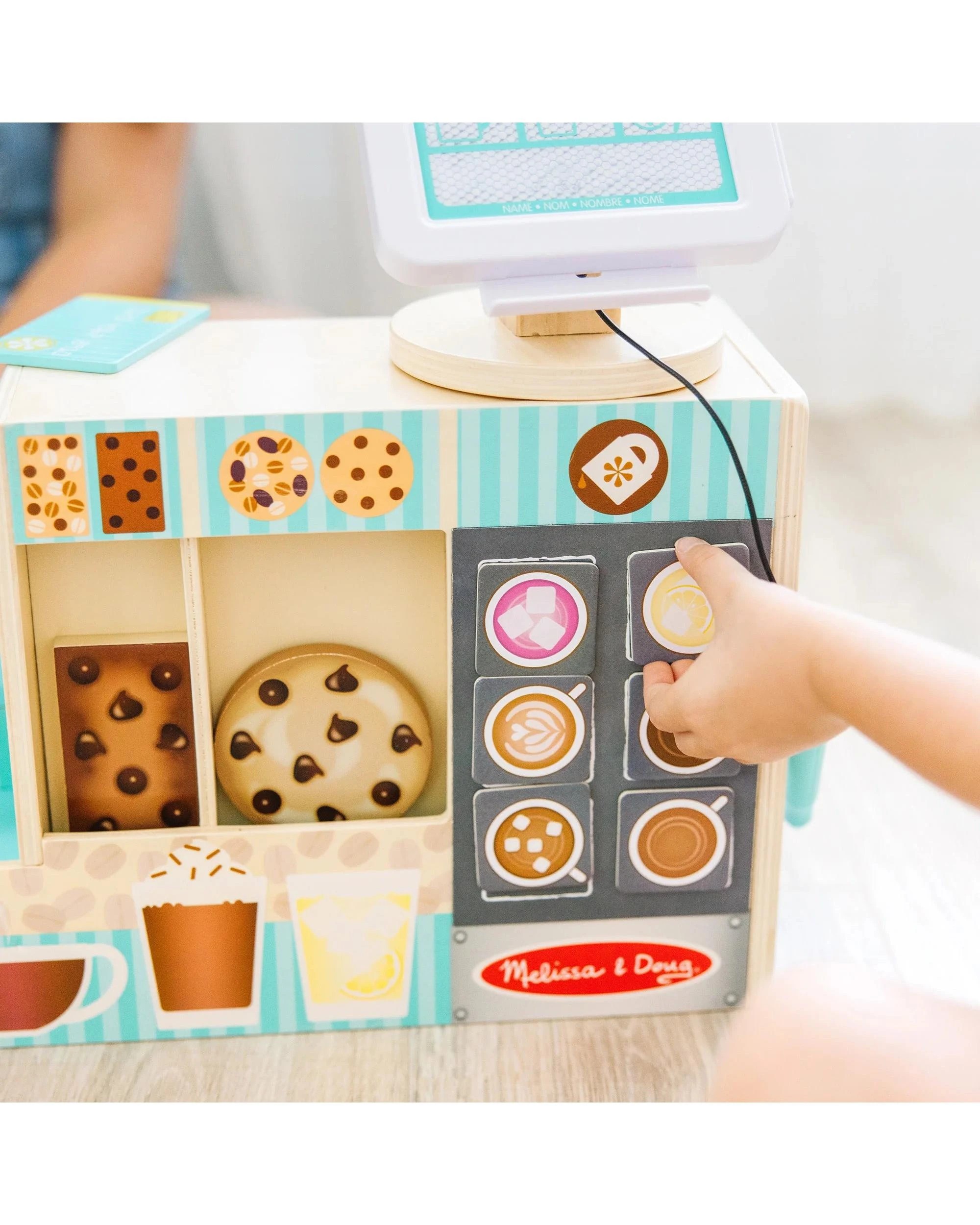 6 Melissa and Doug Cafe Barista Coffee Shop, 6 of 9