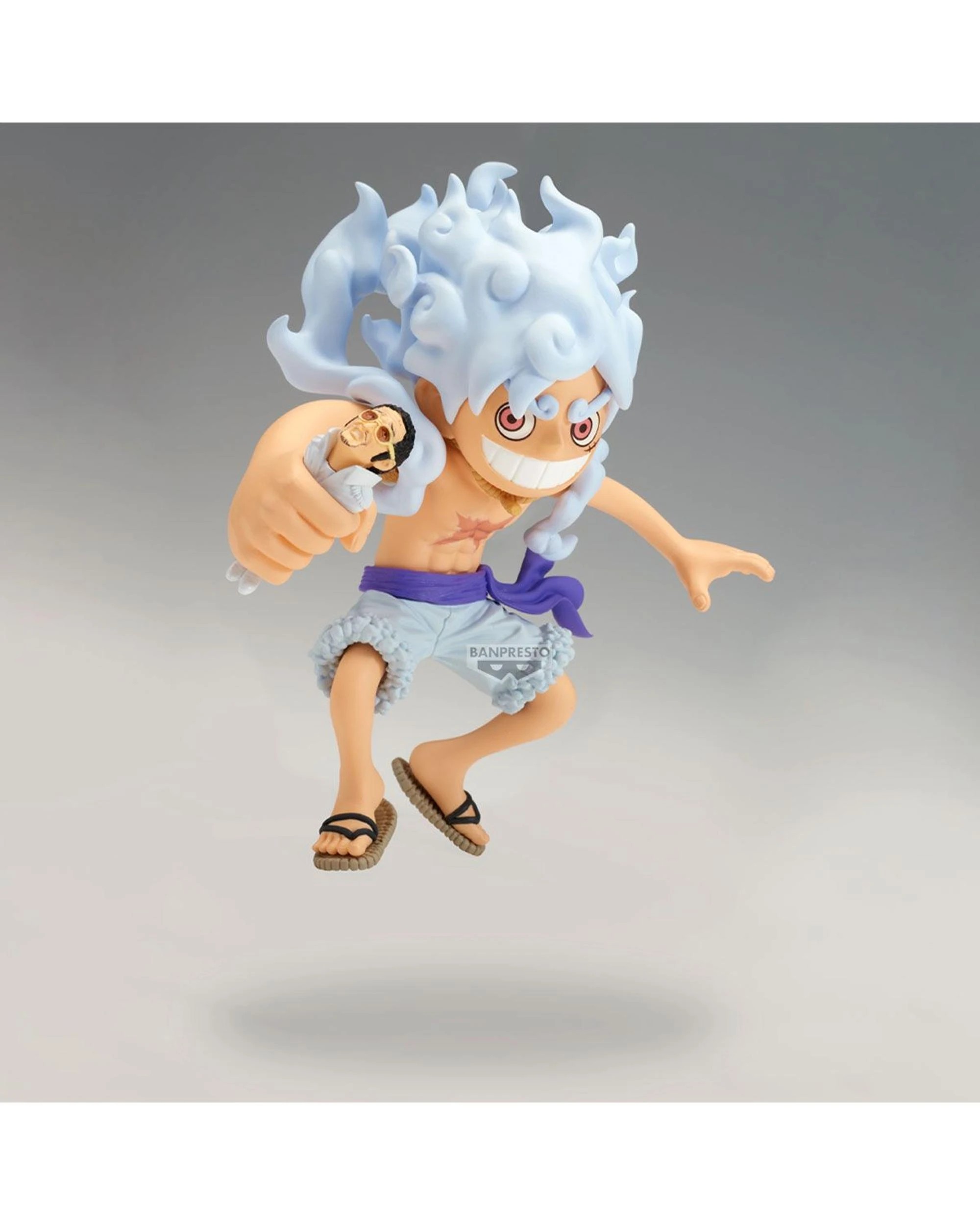 2 Banpresto Mega World Collectable One Piece Monkey D Luffy vs Borsalino Figure, 2 of 5