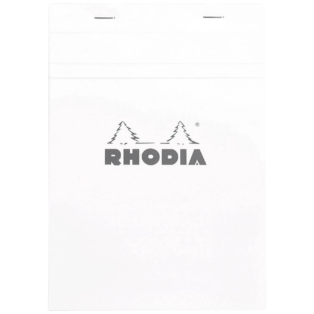 1 Rhodia No. 16 Grid Ruled A5 Notepad White 80 Sheets, 1 of 5