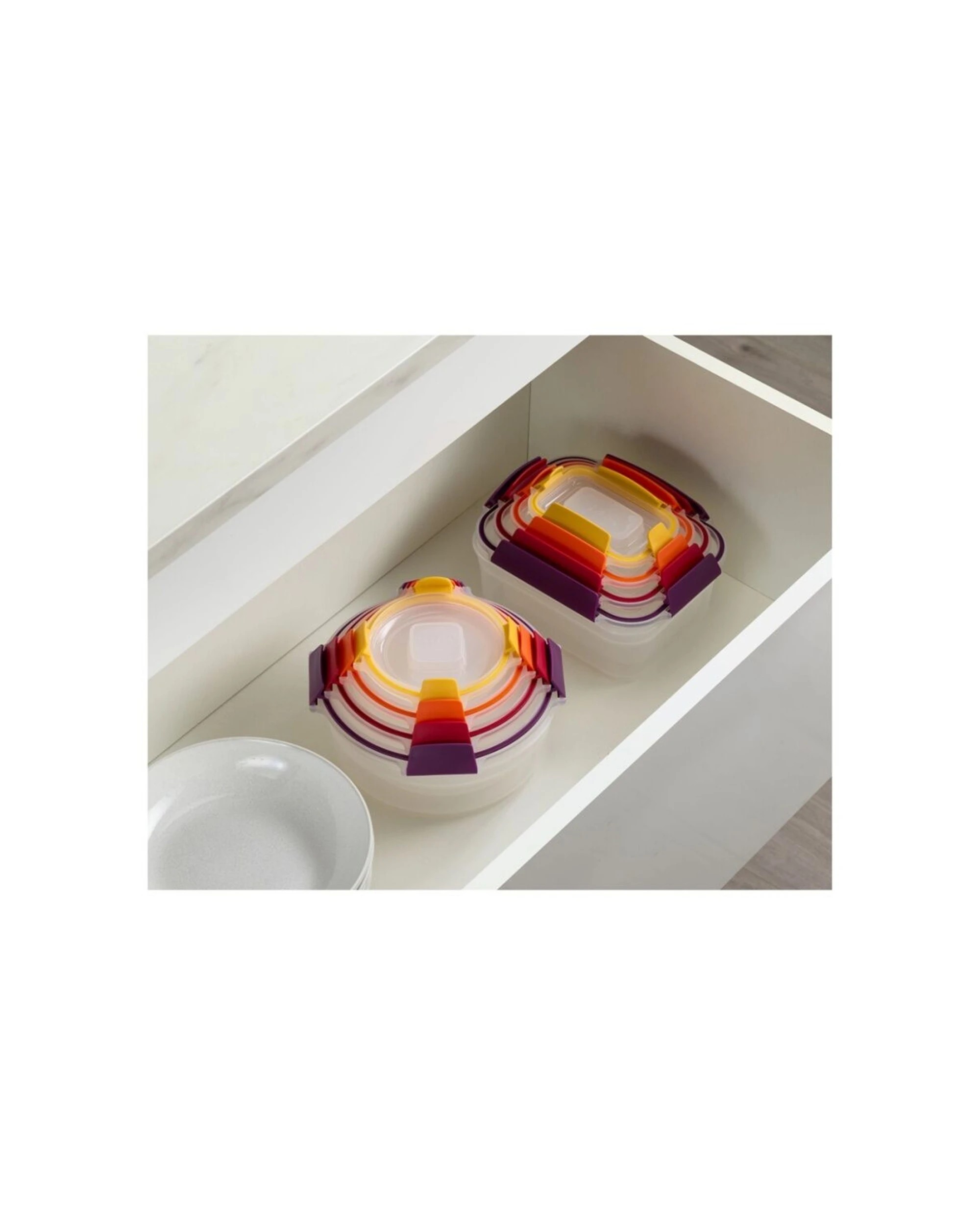6 Joseph Joseph 8pc Nest Lock Airtight Food Storage Container Set - Multi, 6 of 8