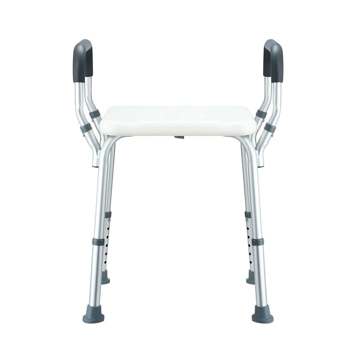1 Ausway Adjustable Shower Chair Seat Bath Stool, 1 of 7