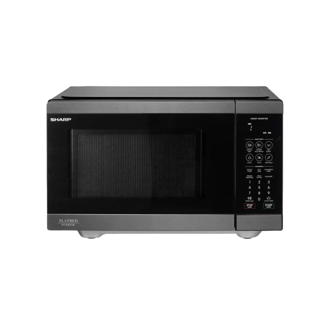 1 Sharp Flatbed Microwave With Smart Inverter 26L, 1 of 5