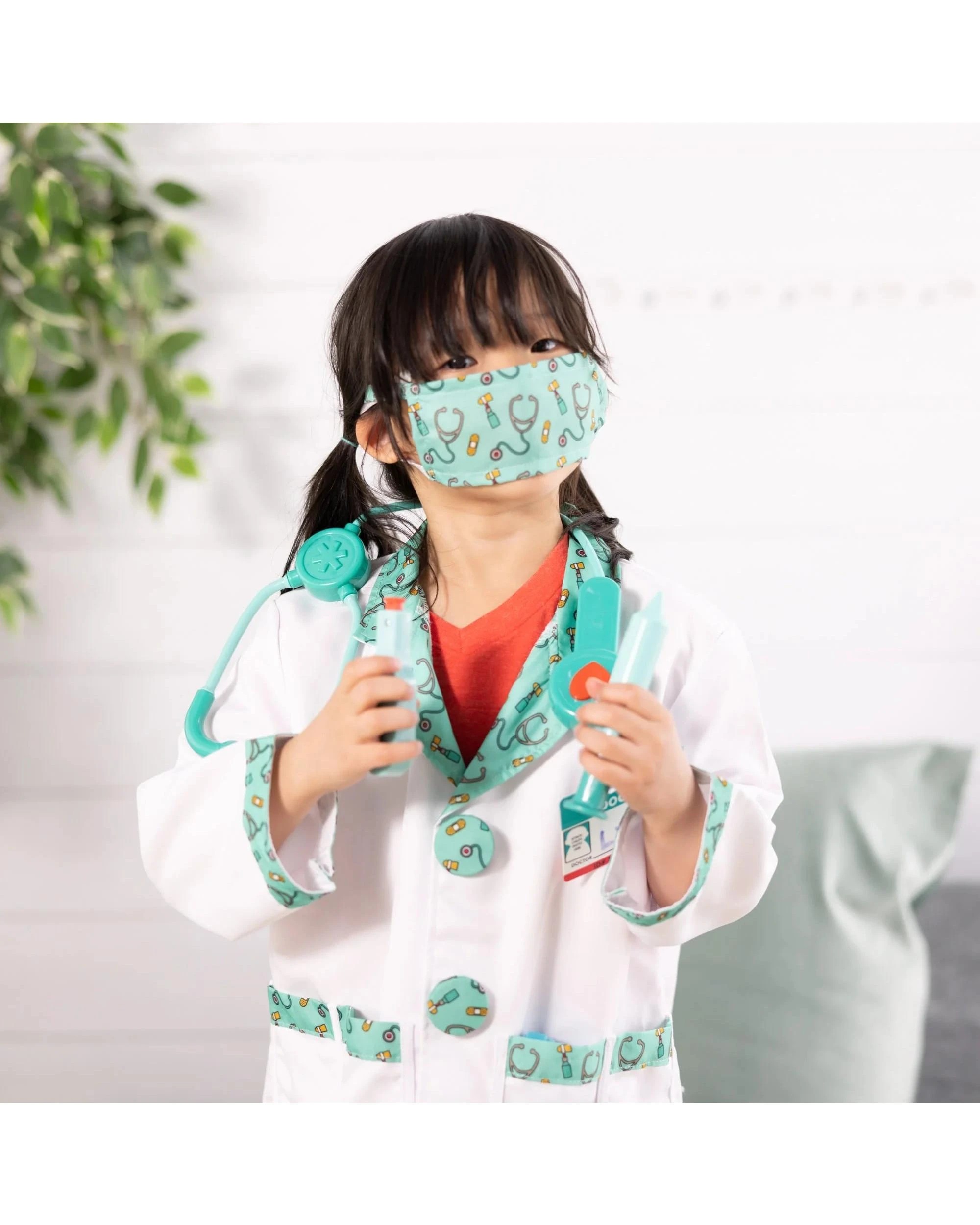 3 Melissa and Doug Doctor Costume Role Play Set, 3 of 7