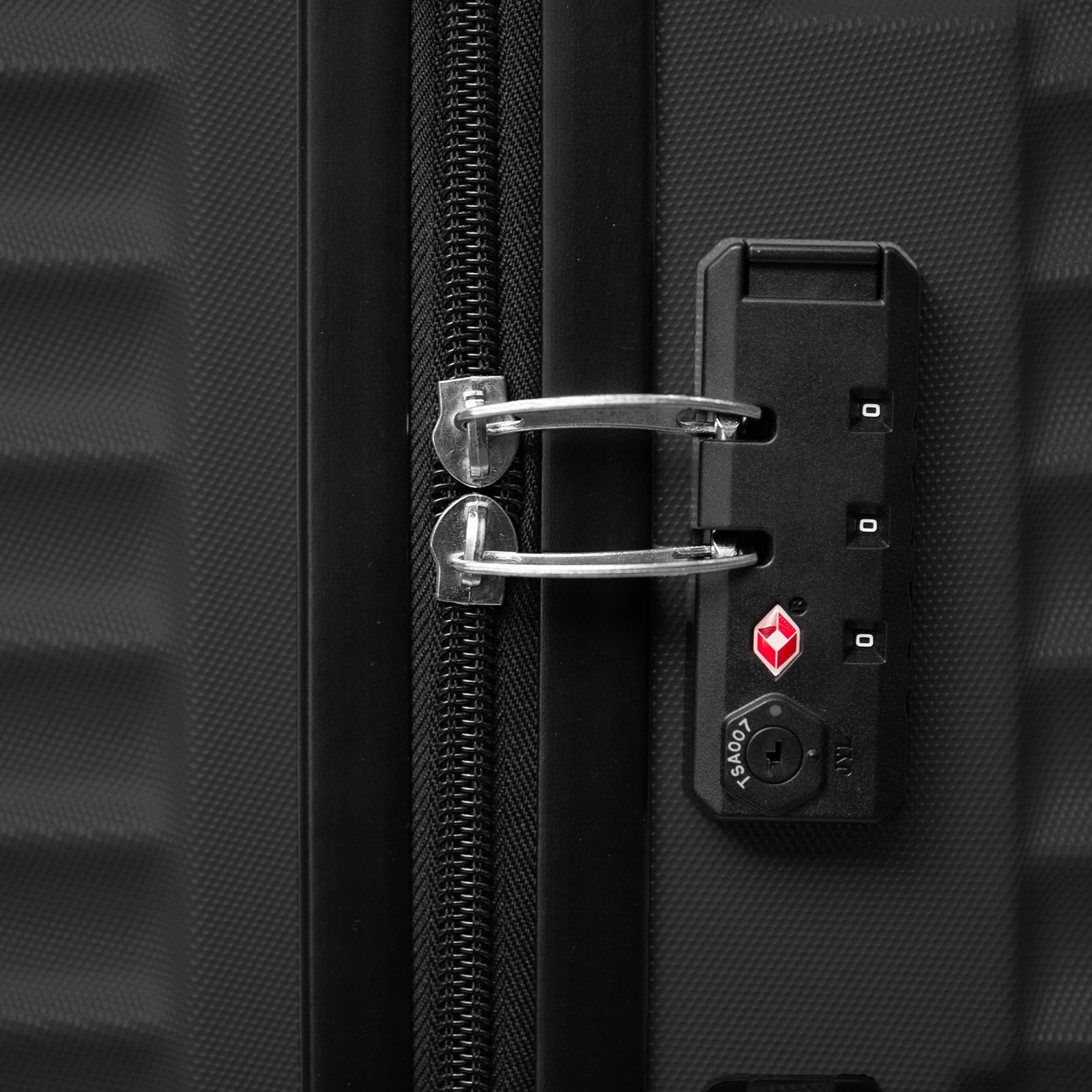 7 Milano Décor Atlantis Luggage 3 Piece Set TSA Lock Luxury Hard Case Travel Suitcase - Black, 7 of 9
