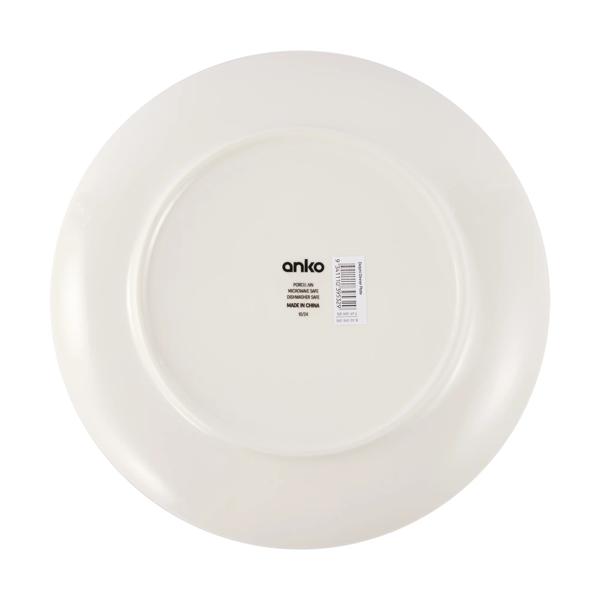5 Beige Delphi Dinner Plate, 5 of 5
