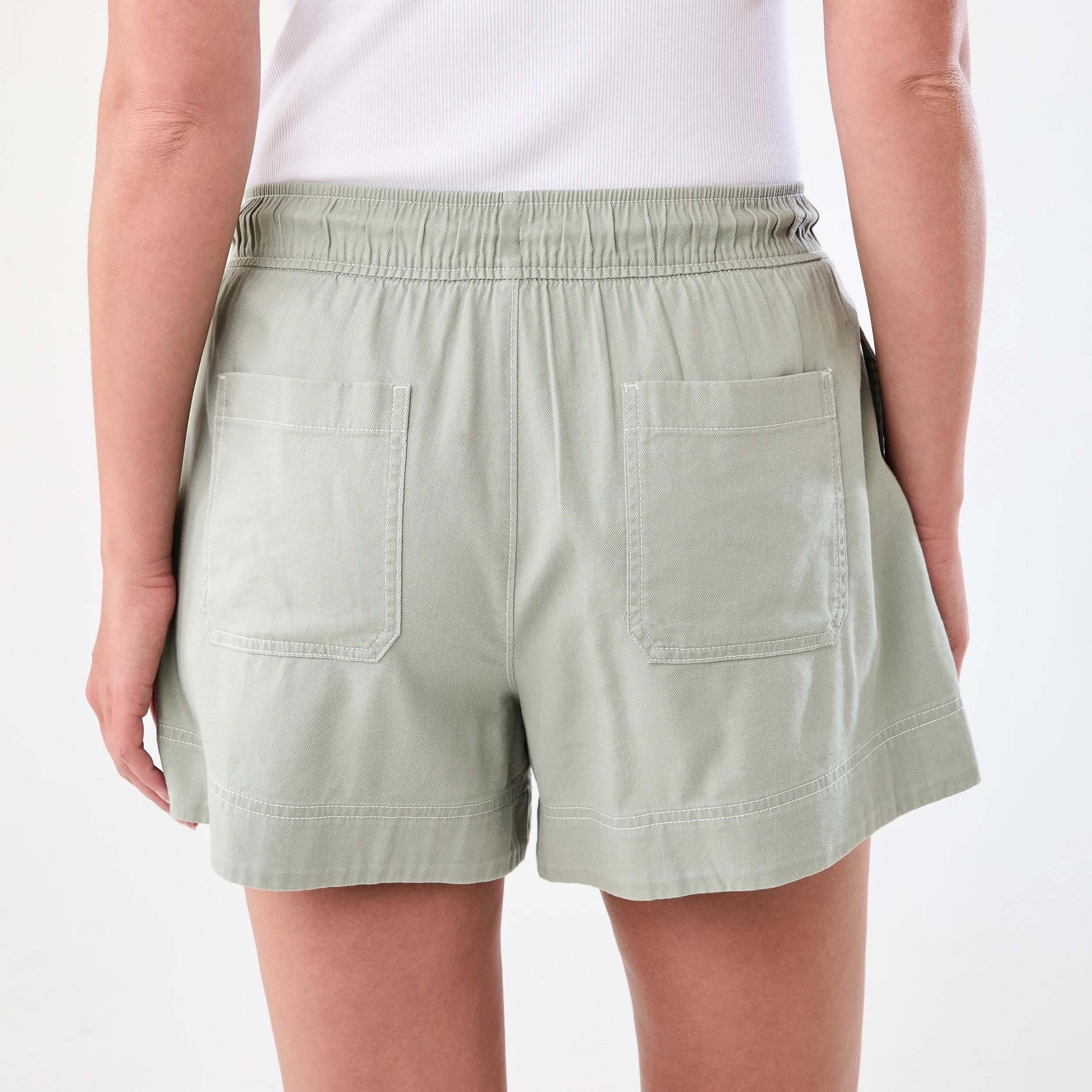 3 Seam Front Shorts Sage Green, 3 of 8