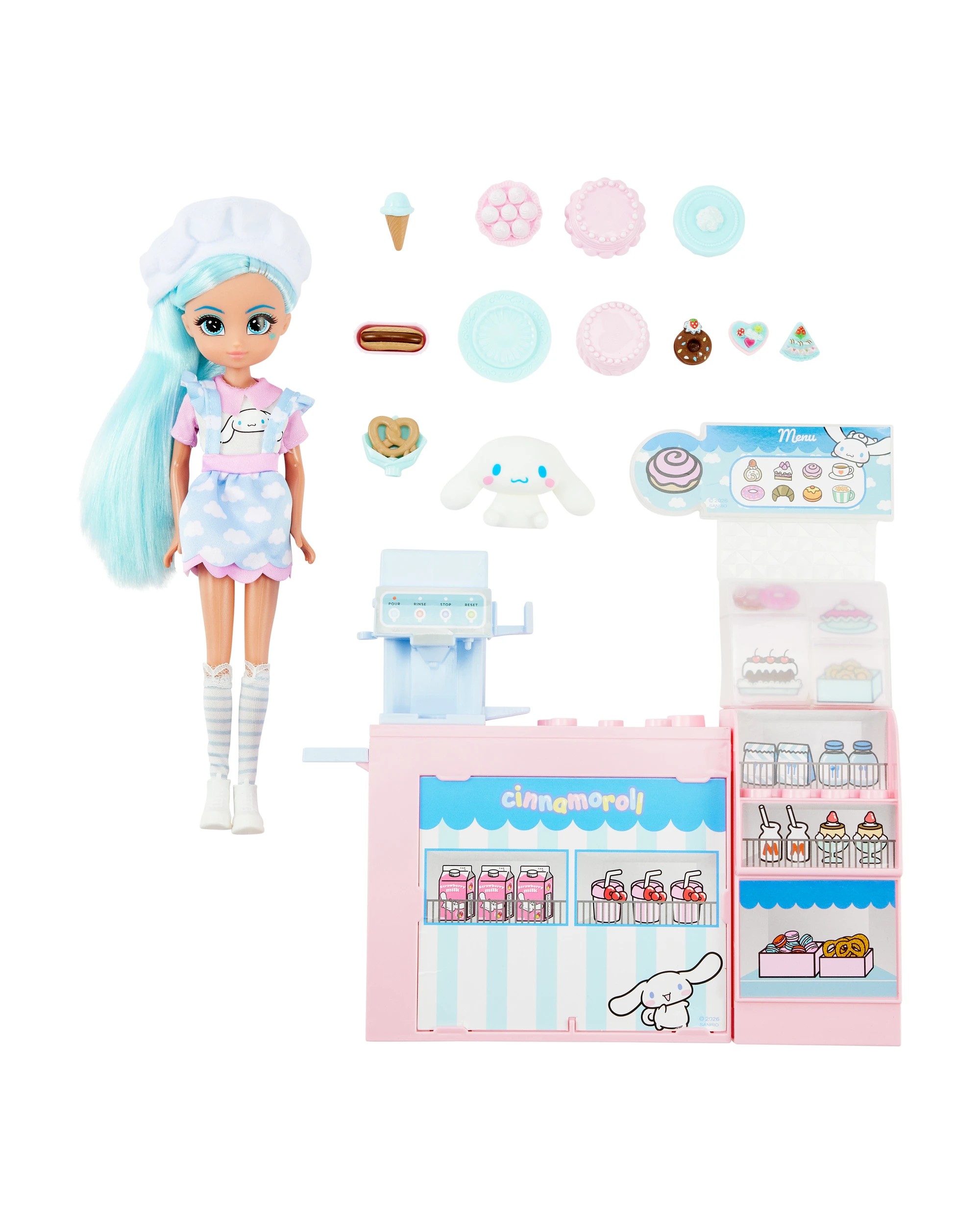 2 Sanrio Hello Kitty and Friends: Cinnamoroll & Clara Playset, 2 of 9