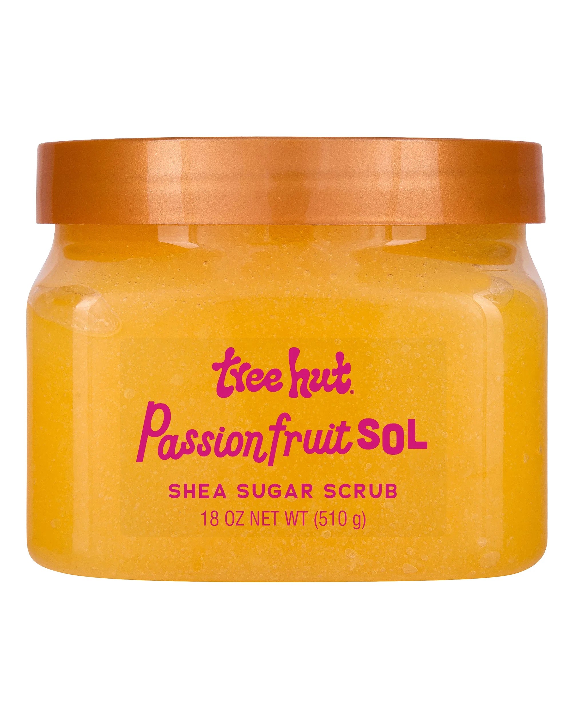 1 Tree Hut Passionfruit Sol Shea Sugar Body Scrub 510g, 1 of 1