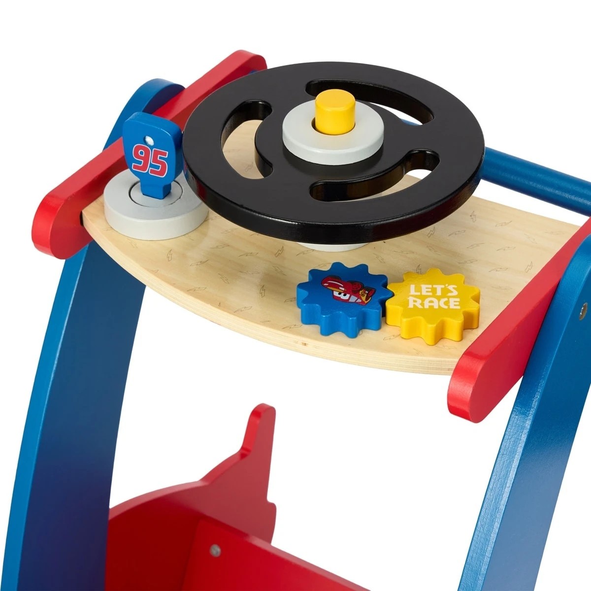 5 Disney Pixar Cars Wooden Toys Junior Walker, 5 of 8