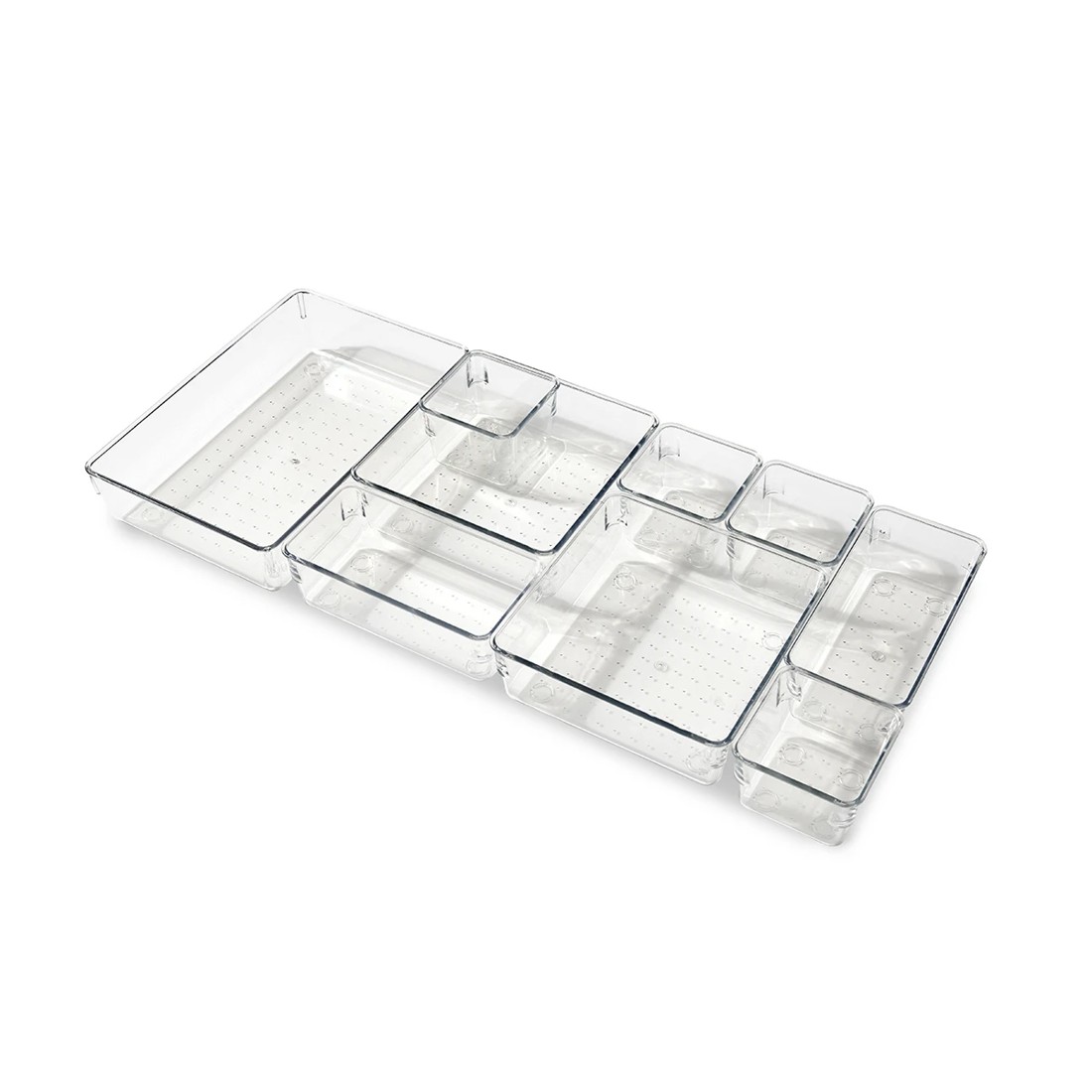 3 Clear Drawer Insert Set, 3 of 8
