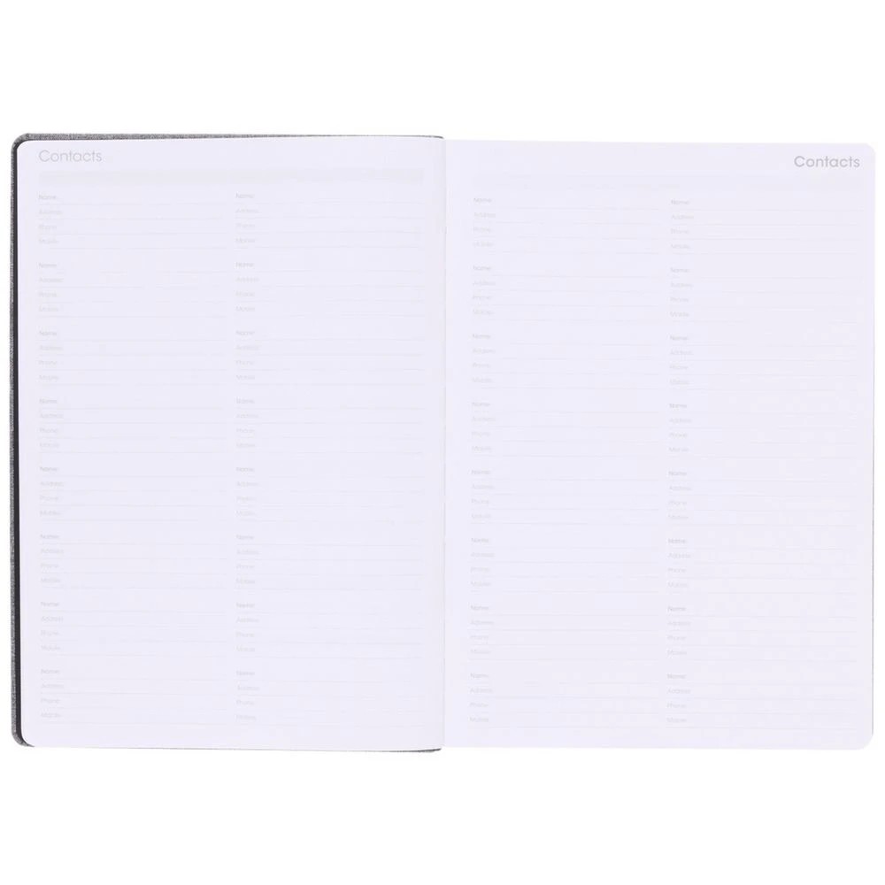 4 Otto A4 Day To Page RPET Diary FY26/27 Grey, 4 of 5