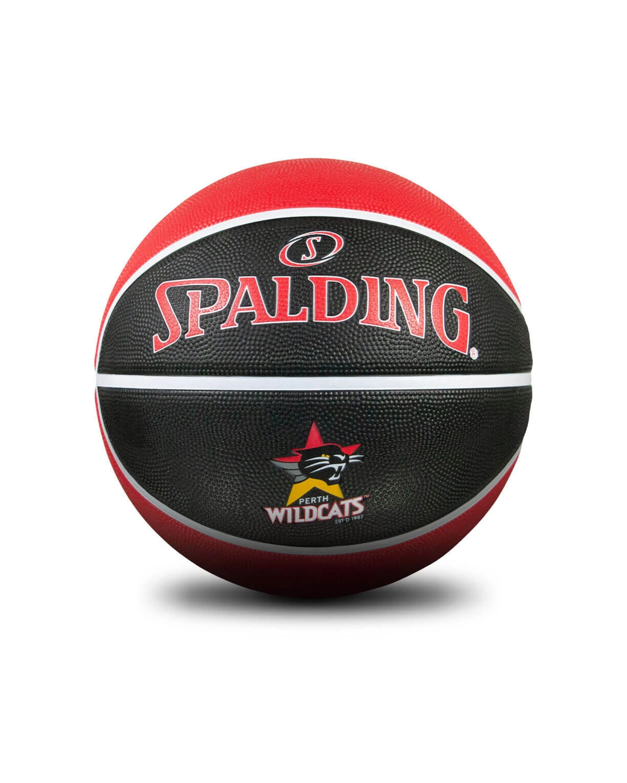 2 Spalding NBL Team Outdoor Rubber Basketball 2 Pack Perth Wildcats Size 6 - Multi, 2 of 2