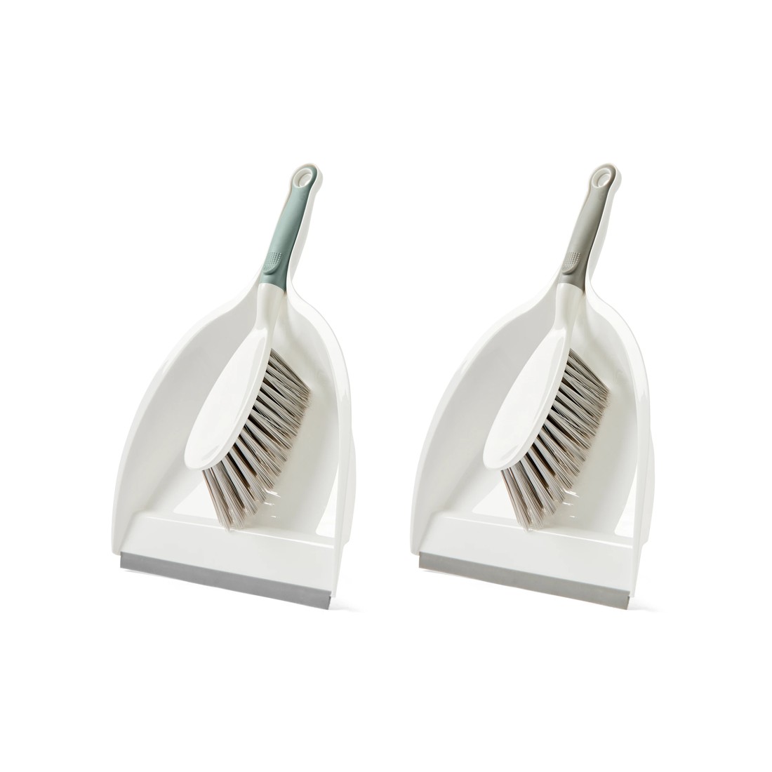 2 Dustpan and Brush - White and Grey, 2 of 10