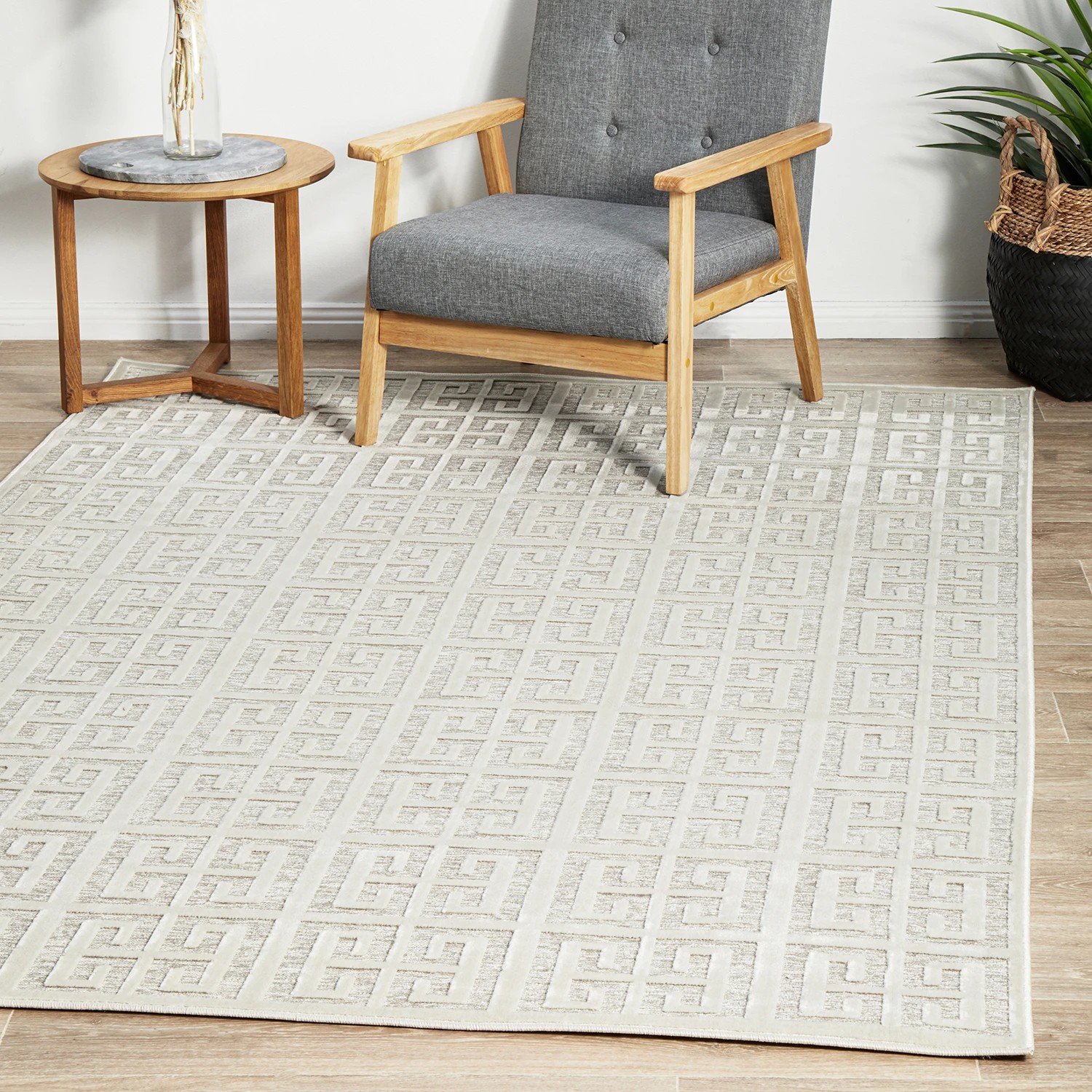 4 Common Ground Rugs Citadel Brenda 230x160cm - Medium Floor Rug - Natural White - Natural, 4 of 9