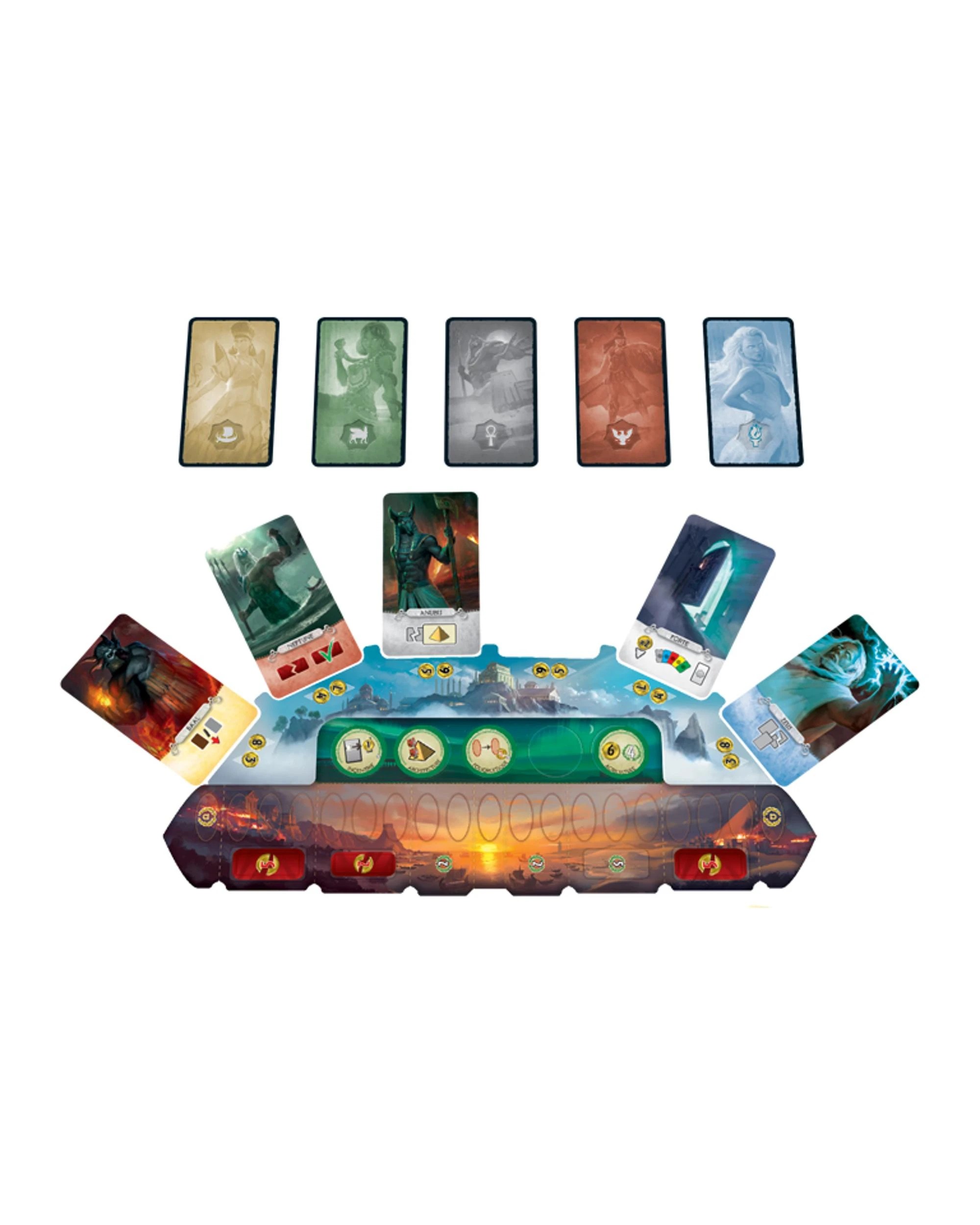 2 7 Wonders Duel: Pantheon Expansion Board Game, 2 of 3