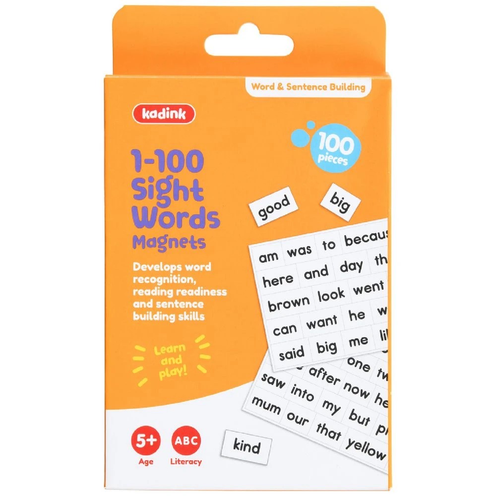 1 Kadink Magnet Pack Sight Words, 1 of 3