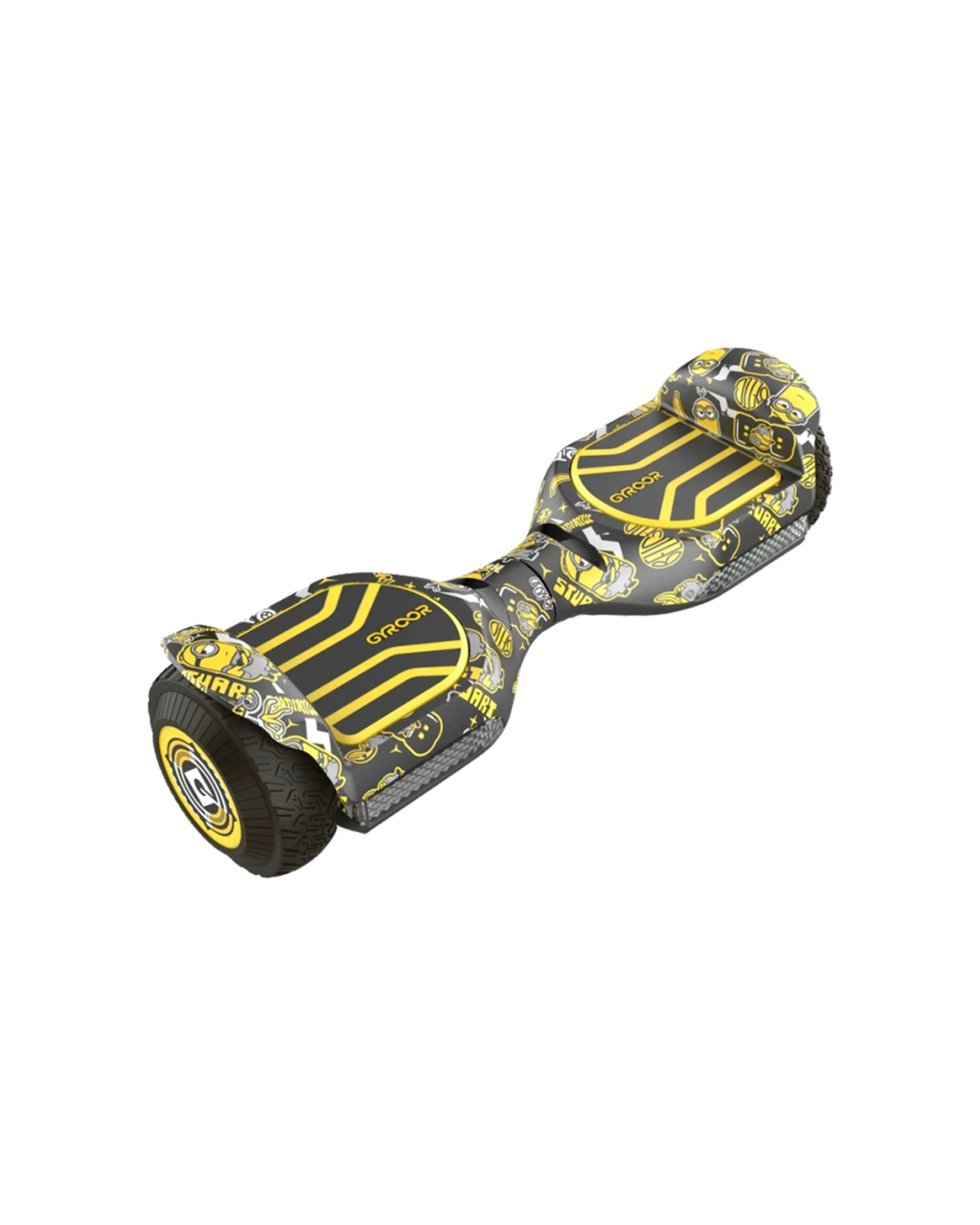 5 Gyroor Minions Kids G13 All Terrain Hoverboard 6.5 Inch Tyres Dual 250W Motors 5-12Y - Black, 5 of 6