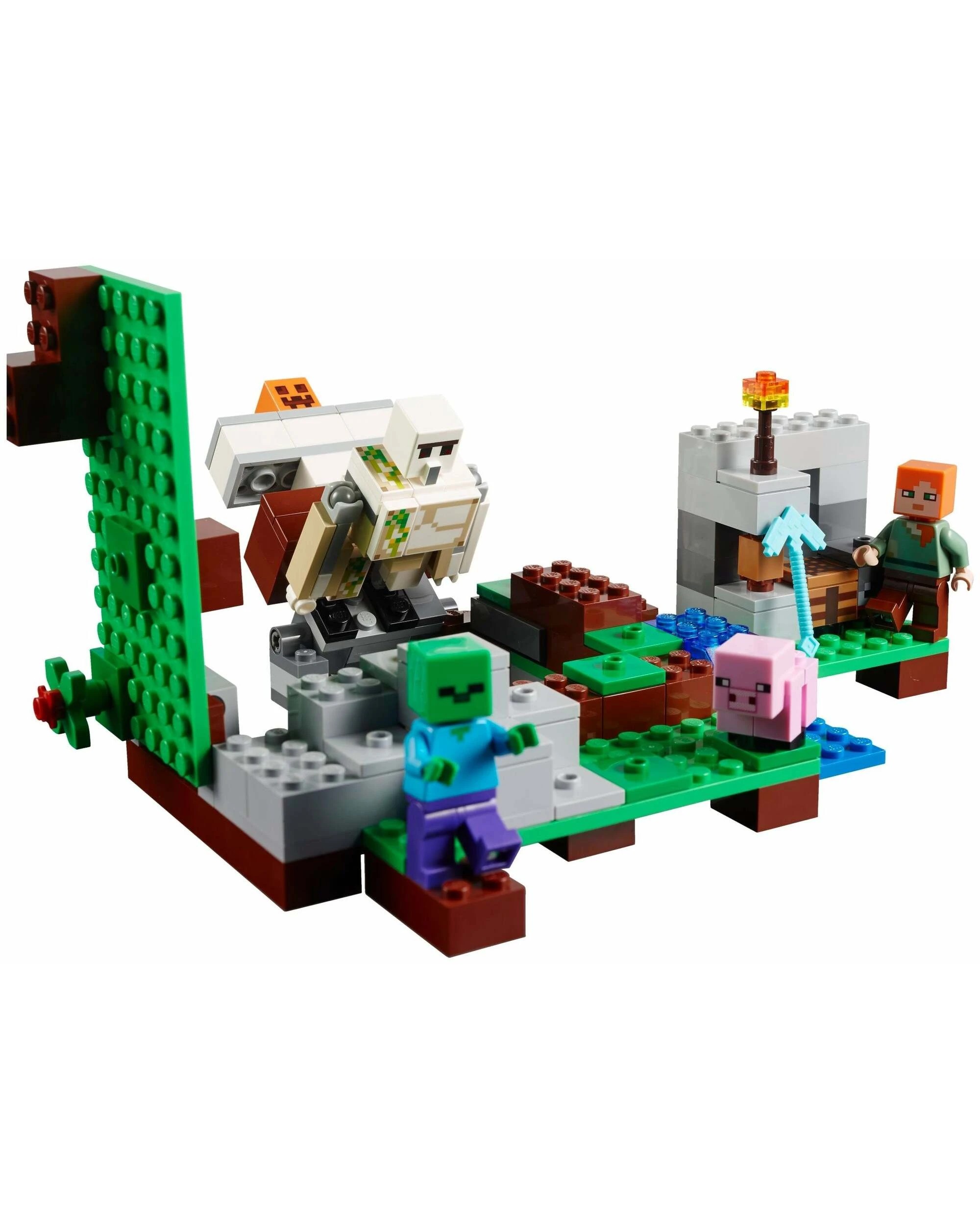 2 LEGO 21123 The Iron Golem Minecraft Set, 2 of 5