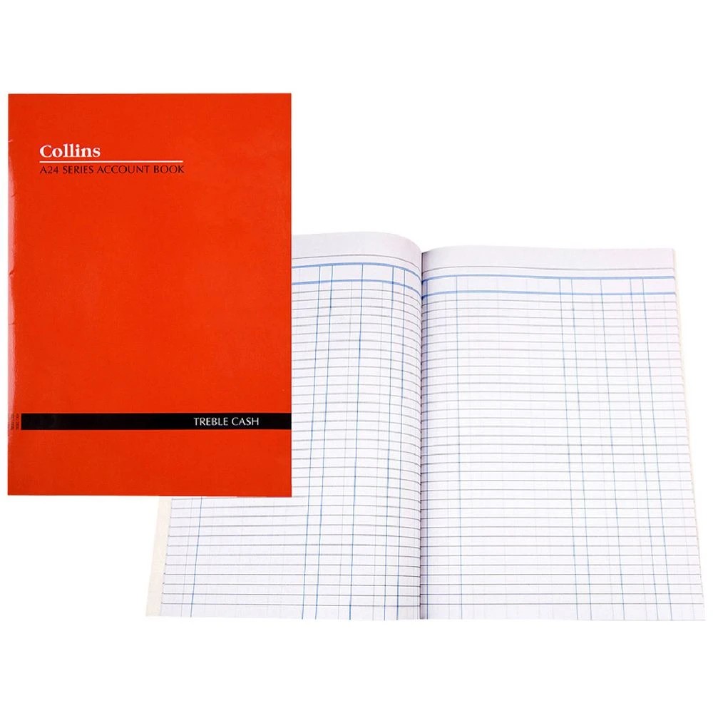 1 Collins A24 A4 Account Book 3 Money Column, 1 of 2